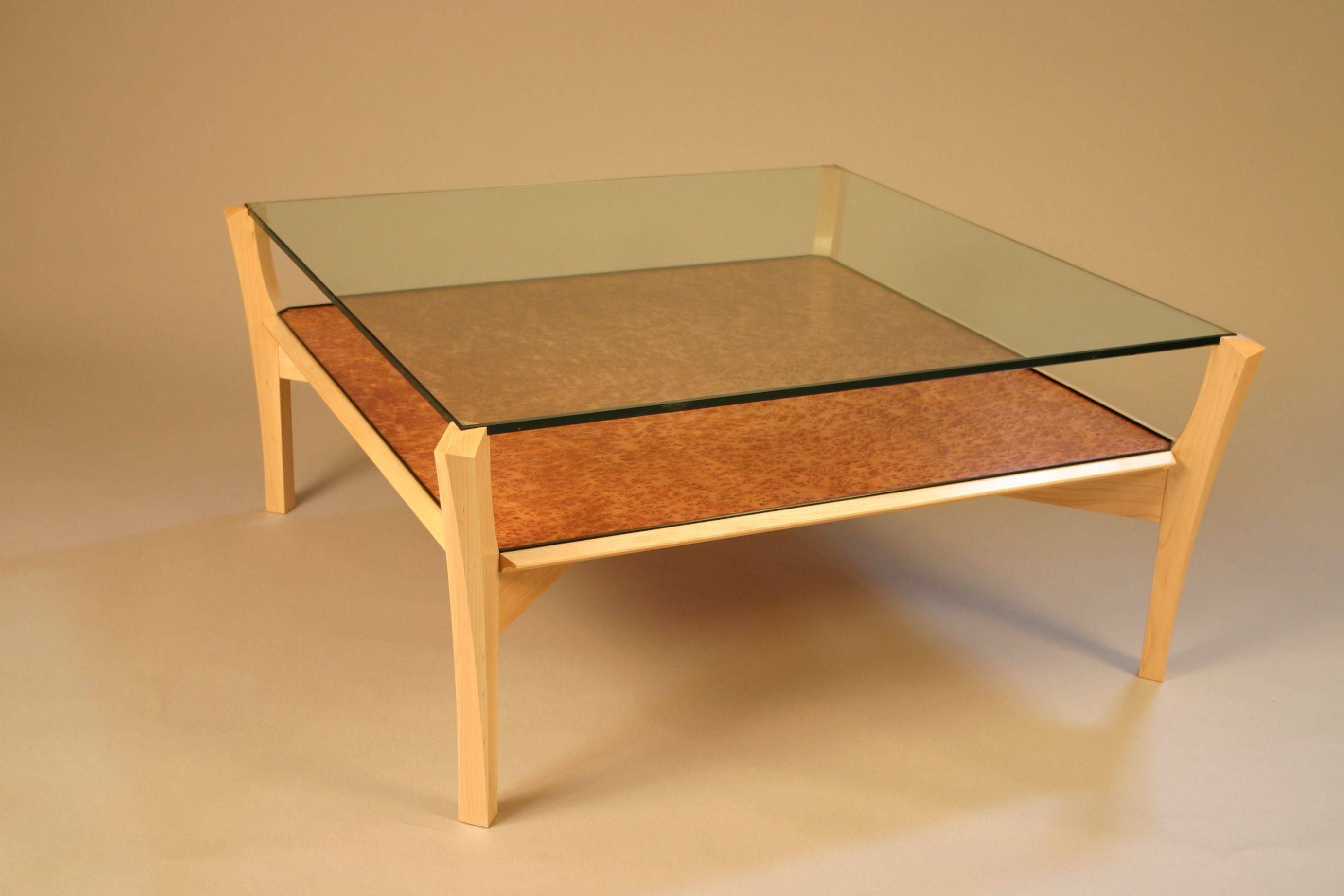 Modern Sofa Table With Floating Glass Top – Techethe In Floating Glass Coffee Tables (Photo 1 of 30)