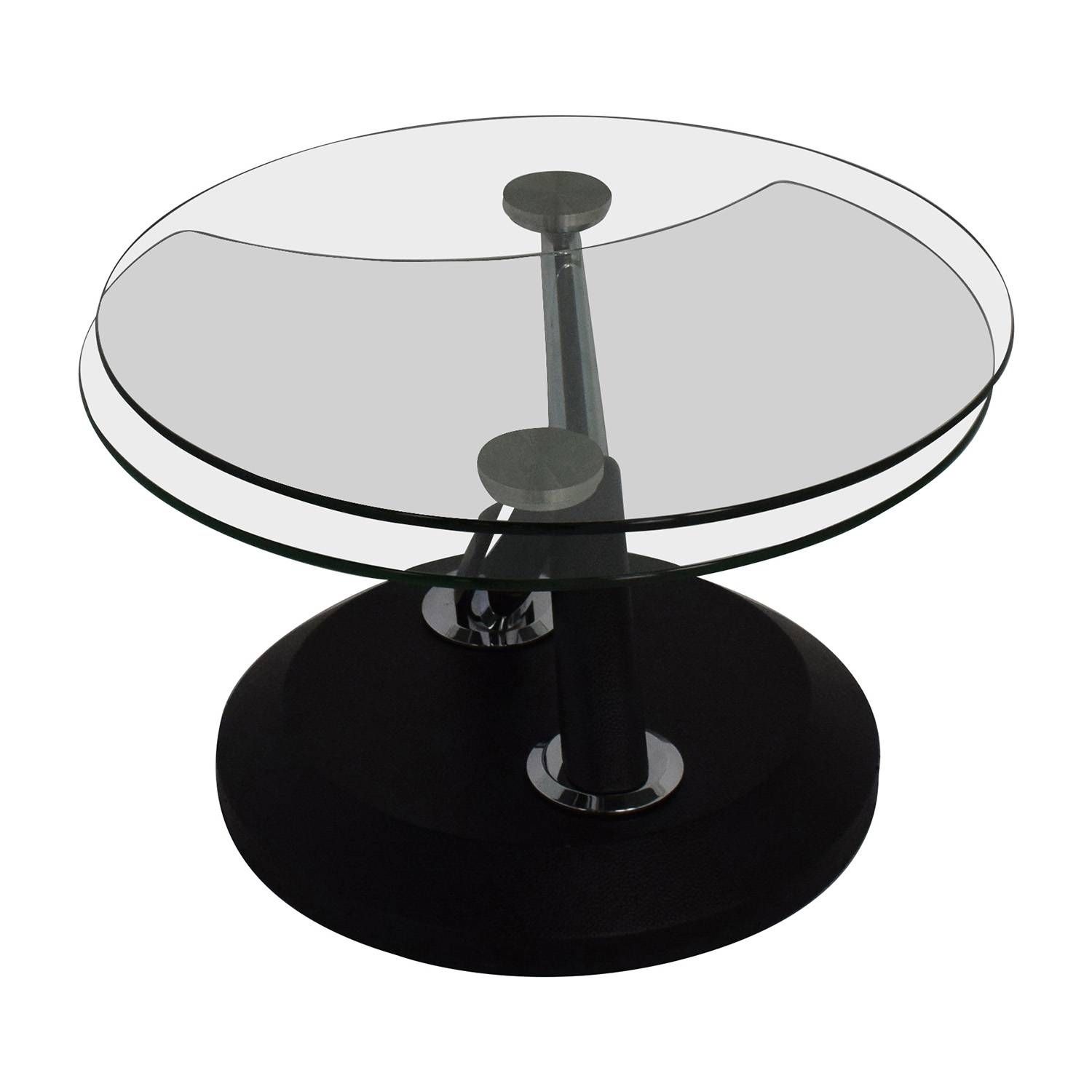 Modesto Glass Coffee Table | Idi Design Intended For Revolving Glass Coffee Tables (View 27 of 30)