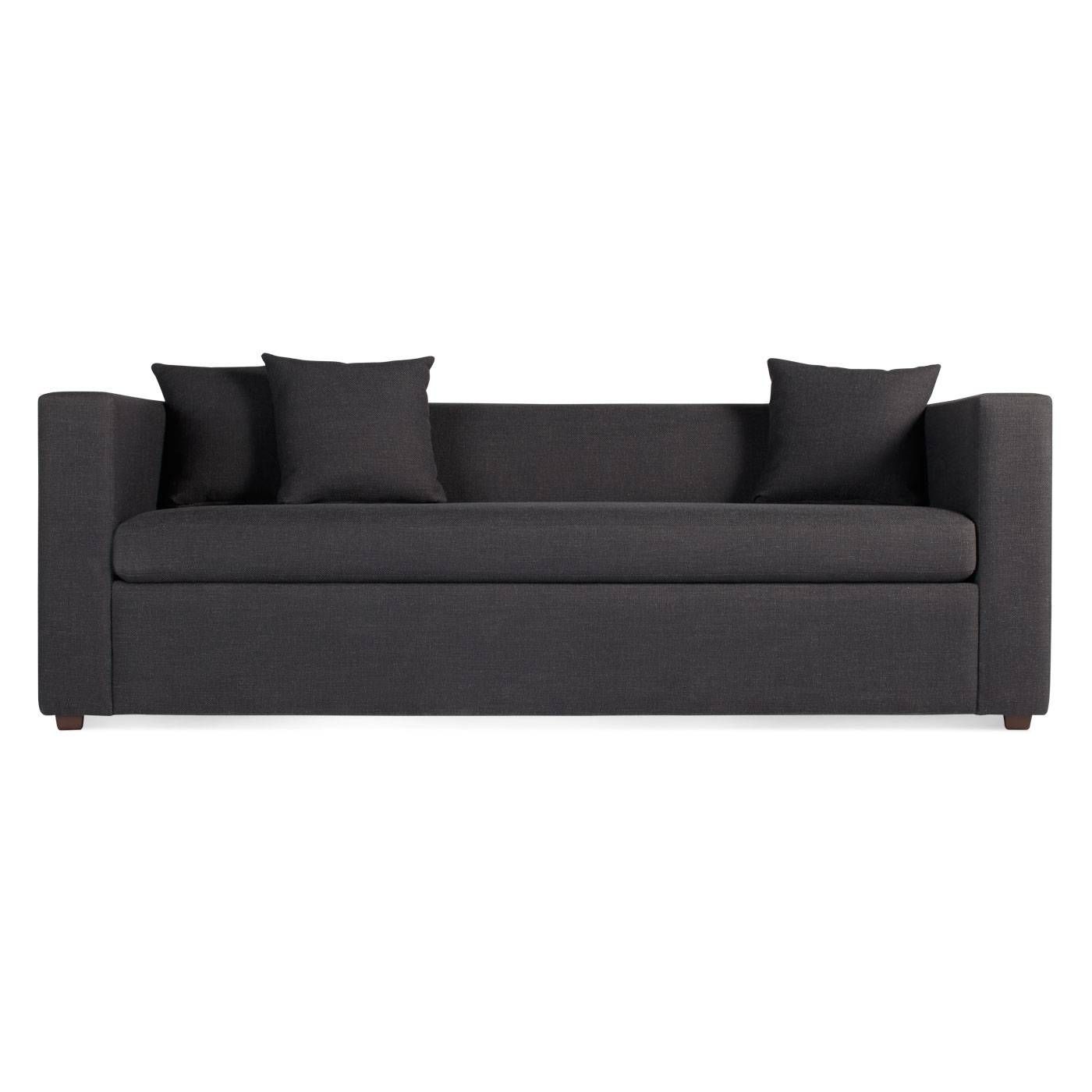 Mono Modern Sleeper Sofa – Single Cushion Sofa | Blu Dot For One Cushion Sofas (View 20 of 30)