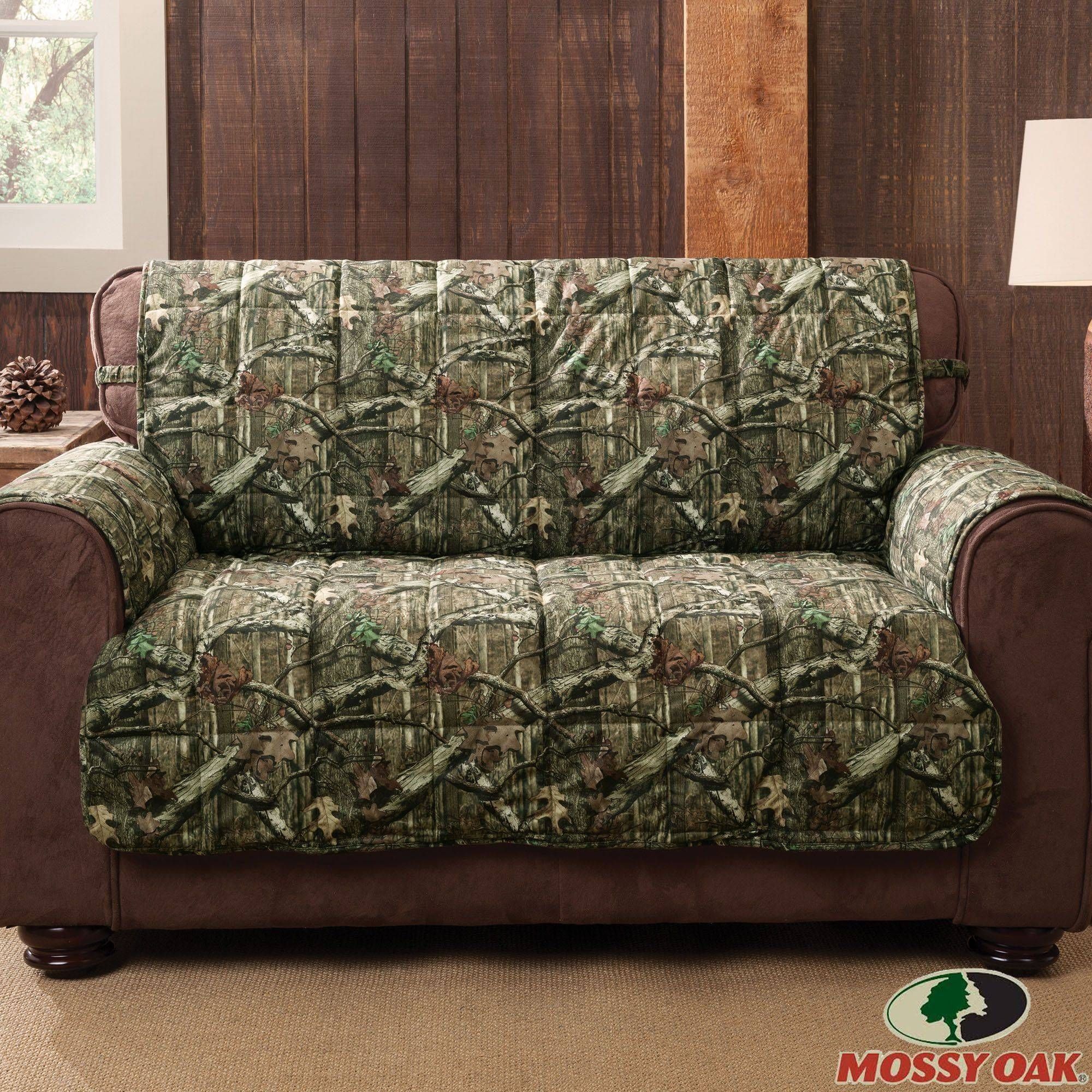 Mossy Oak Break Up Infinity Camo Furniture Protectors Throughout Camo Sofa Cover (View 8 of 30)