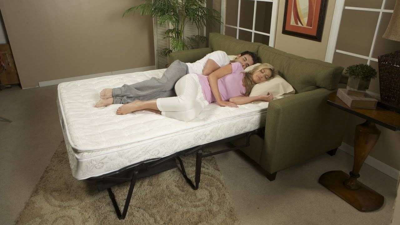 Most Comfortable Sleeper Sofa – Youtube Regarding Comfortable Convertible Sofas (Photo 1 of 30)