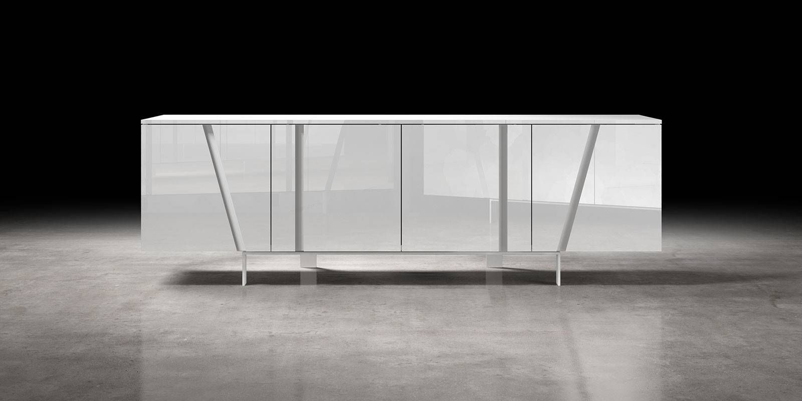 Mott Modern Sideboard | Modloft Throughout Modern Sideboard Furniture (View 17 of 30)