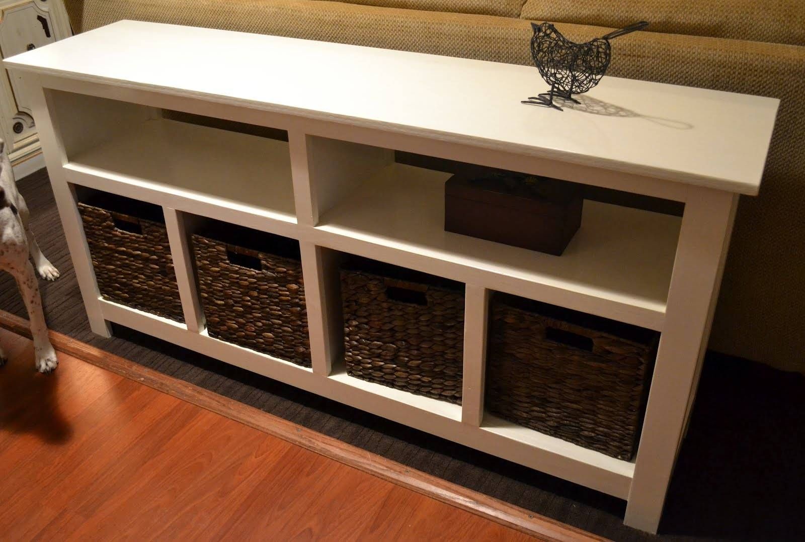 Narrow Sofa Tables With Storage | Tehranmix Decoration Pertaining To Narrow Sofa Tables (Photo 8 of 30)