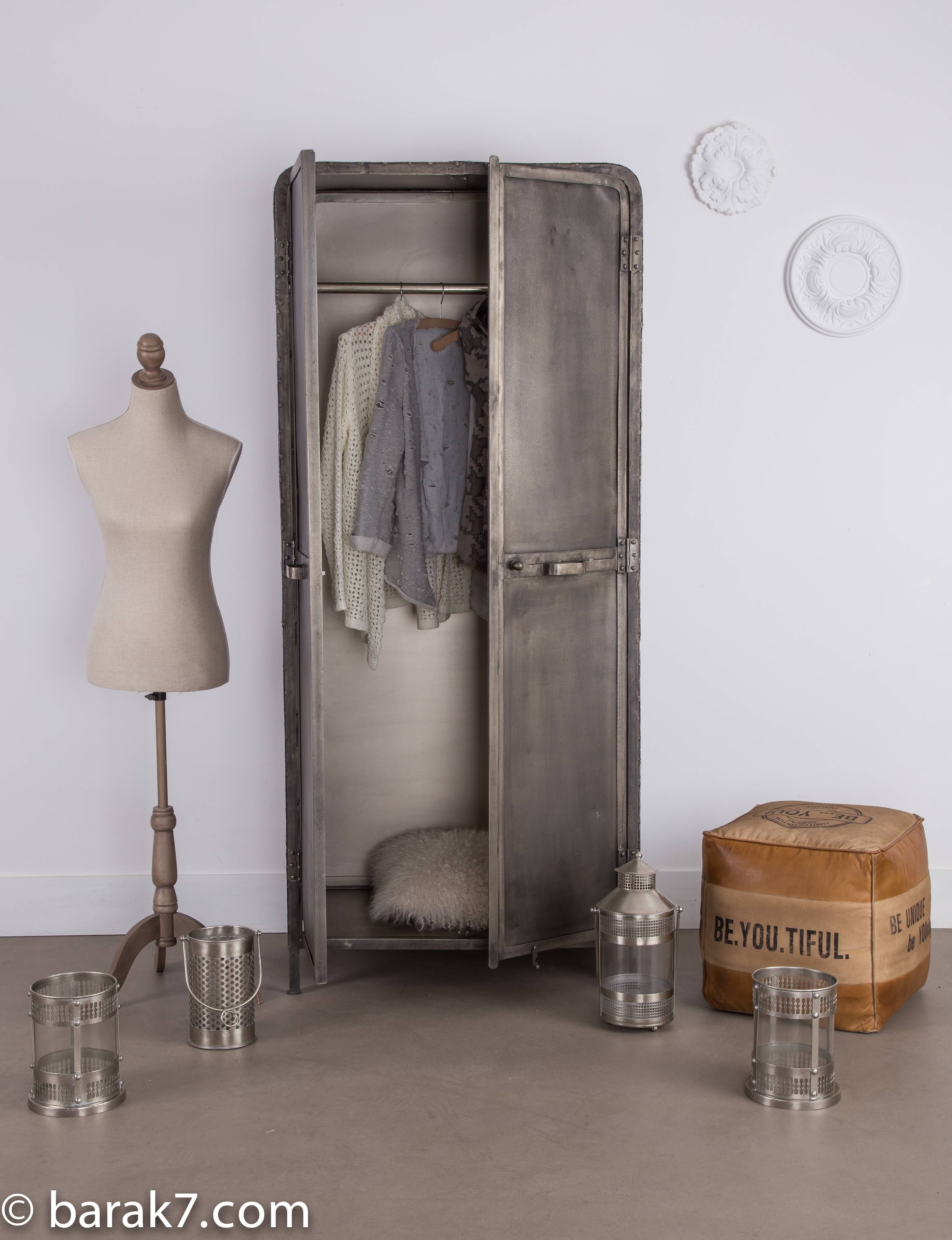 New Industrial Style Furniture Range From Barak'7 | The Art Of With Regard To Industrial Style Wardrobes (View 1 of 15)