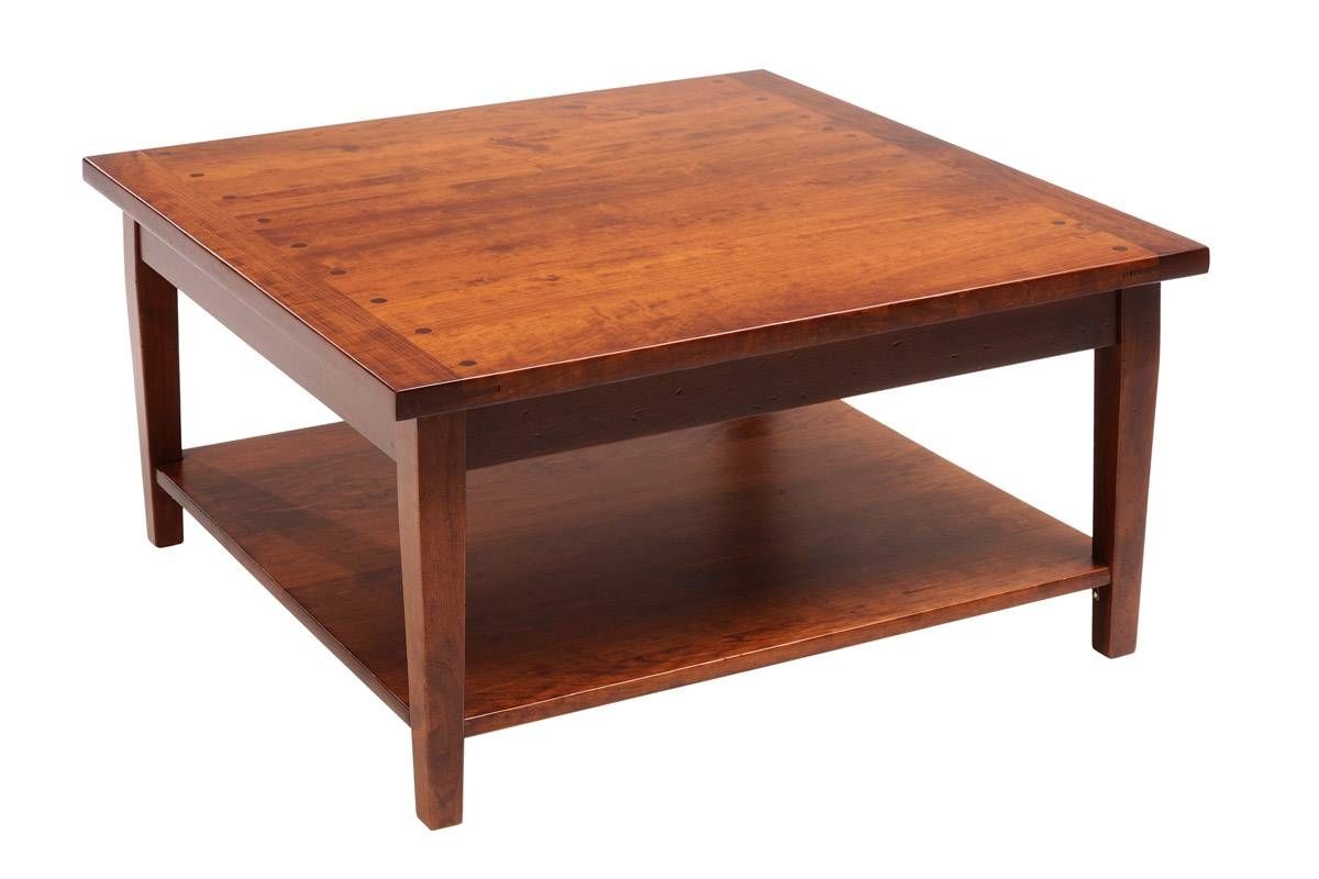 Nice All For Square Wood Coffee Tables Style – Dark Wood Square In Oversized Square Coffee Tables (View 9 of 30)