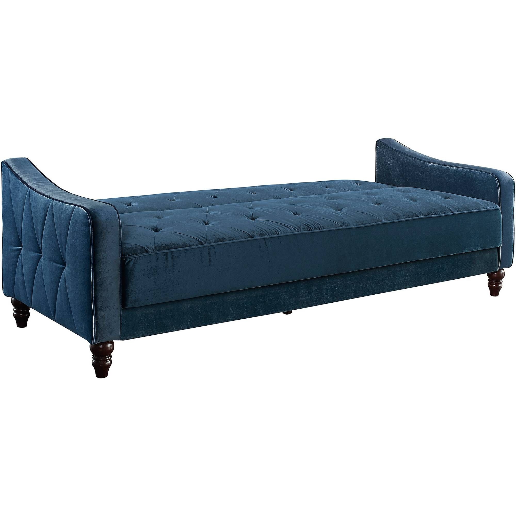 Novogratz Vintage Tufted Sofa Sleeper Ii, Multiple Colors Pertaining To Affordable Tufted Sofa (View 13 of 30)
