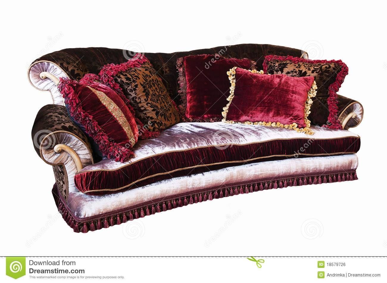 Old Fashioned Sofa Royalty Free Stock Image – Image: 18579726 Pertaining To Old Fashioned Sofas (View 10 of 30)