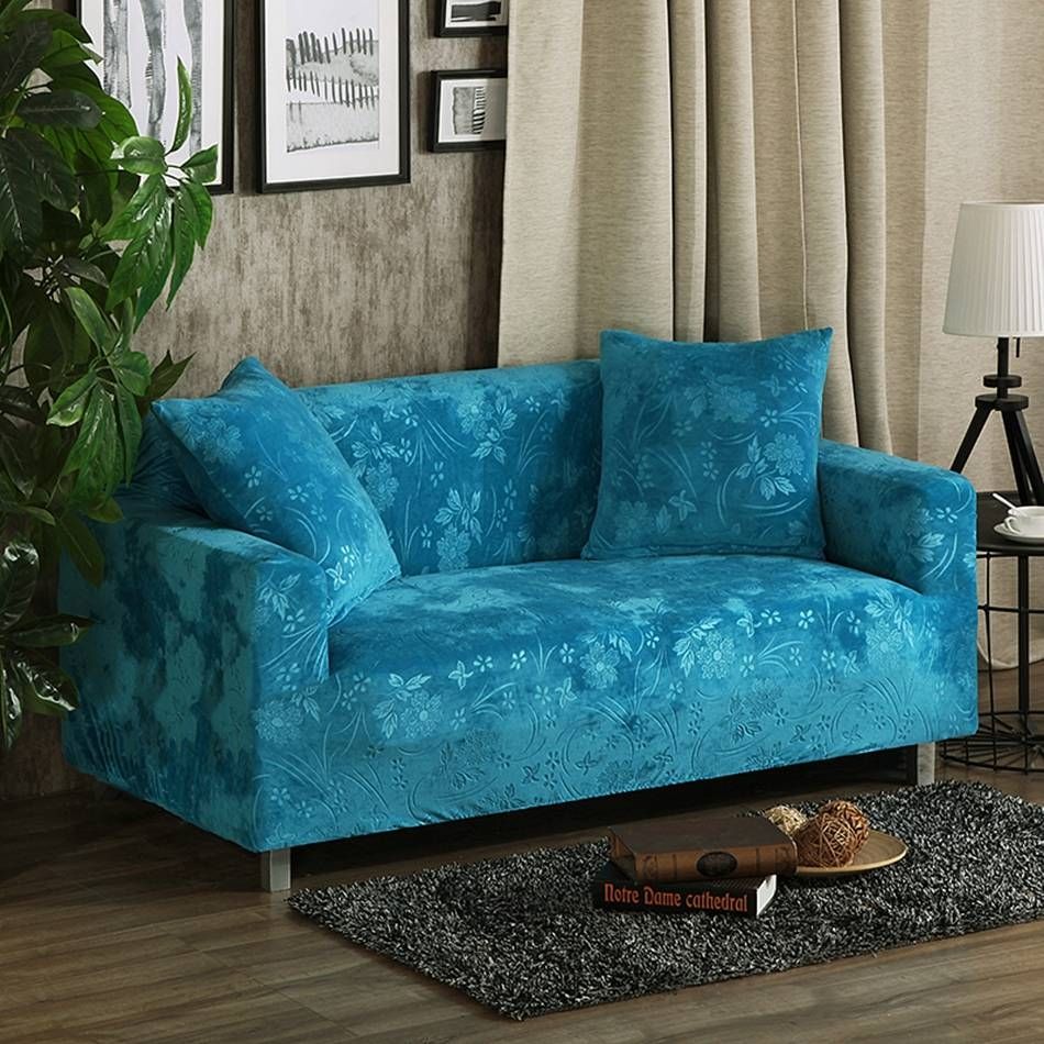 Online Get Cheap Fitted Sofa Covers  Aliexpress | Alibaba Group With Turquoise Sofa Covers (Photo 6 of 30)
