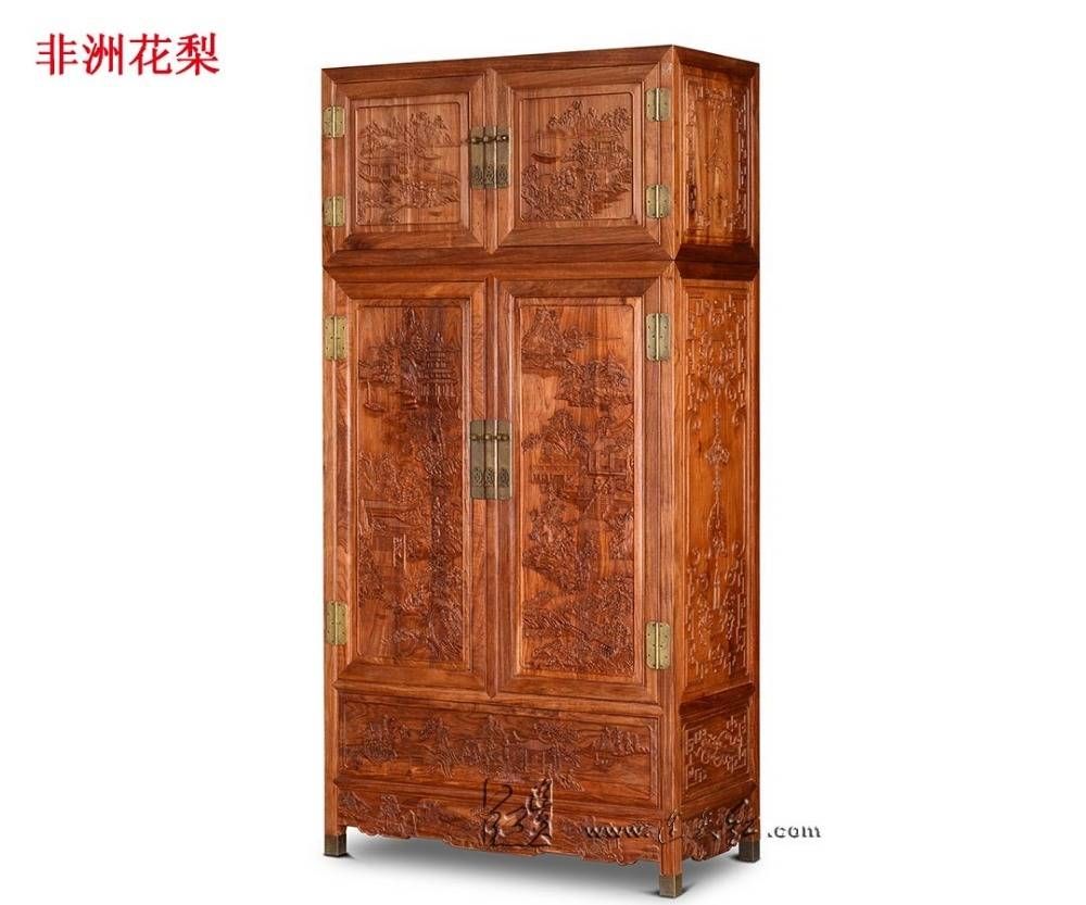 Online Get Cheap Solid Wood Wardrobe Closet  Aliexpress Throughout Cheap Wood Wardrobes (View 13 of 15)