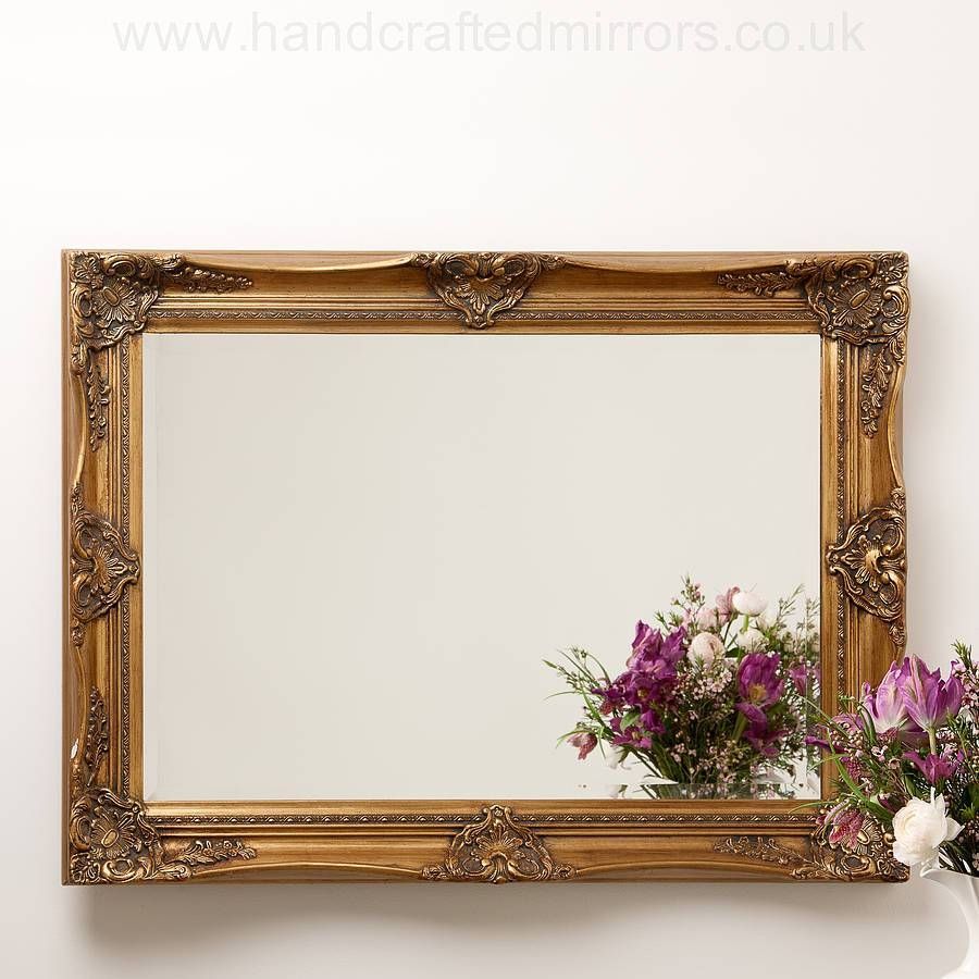 Ornate Hand Painted French Mirrorhand Crafted Mirrors Inside French Mirrors (View 21 of 25)