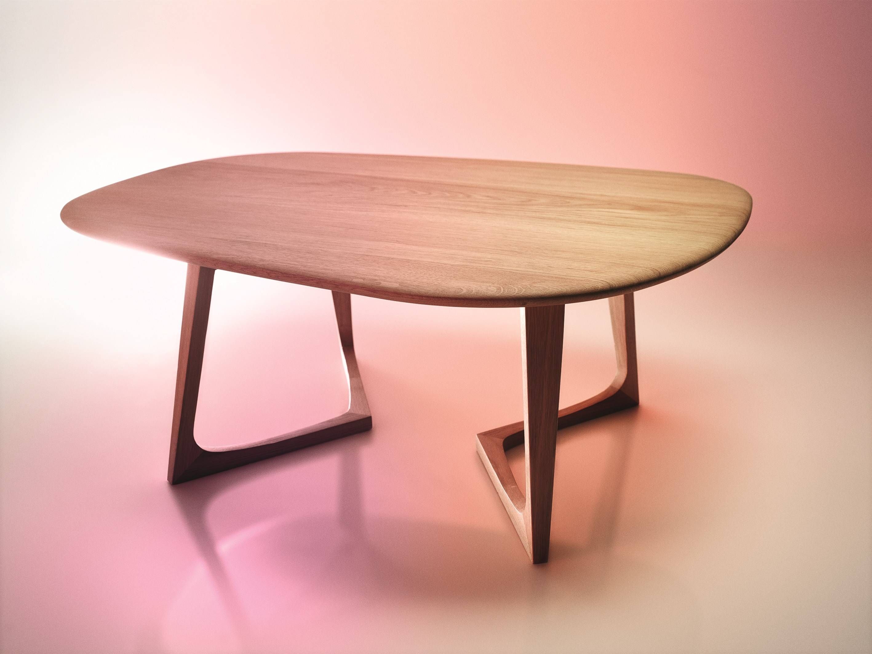 Oval Wood Coffee Table – Jericho Mafjar Project Inside Oval Wood Coffee Tables (View 11 of 30)