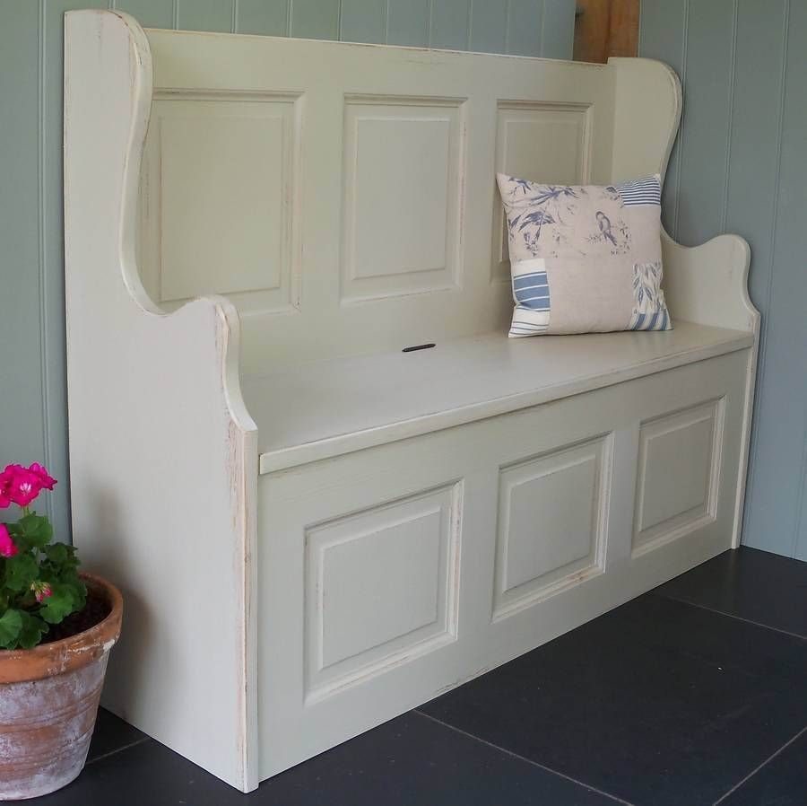 Painted Storage Bench In 6 Sizes | Furniture4yourhome Intended For Farrow And Ball Painted Wardrobes (Photo 15 of 15)