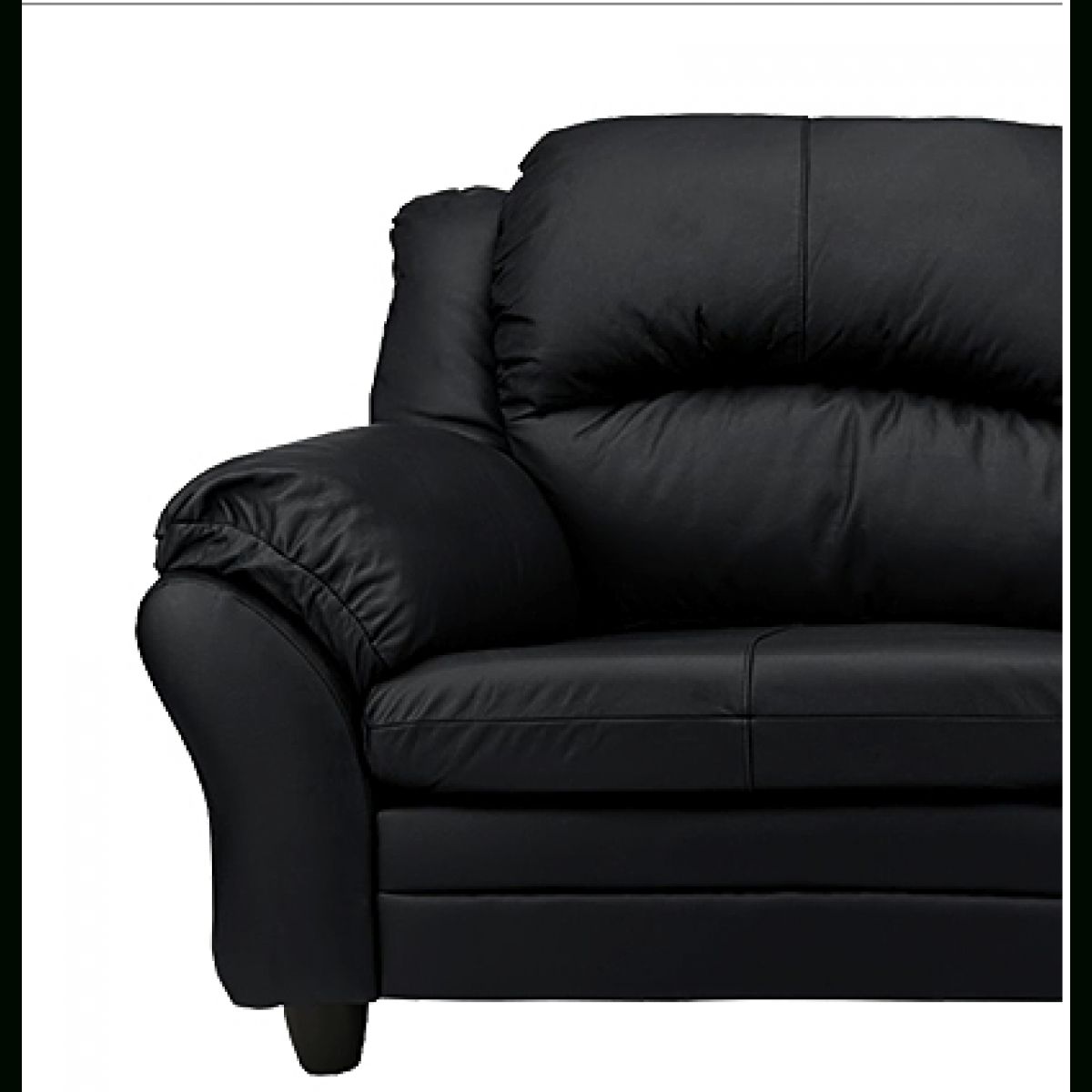 Paloma 3 Seater Sofa + Free 2 Seater Sofa Black – Furnico Village With Black 2 Seater Sofas (View 26 of 30)