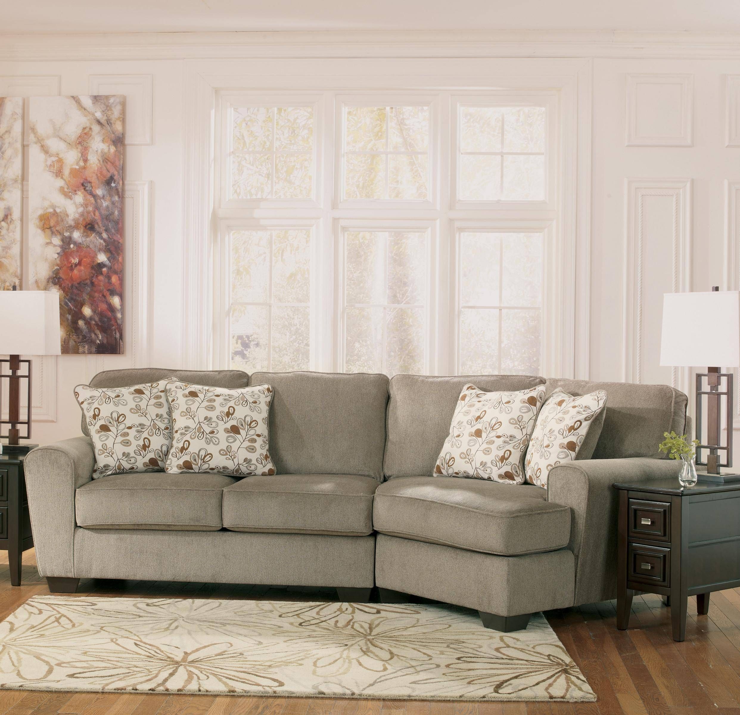 Patina 2 Piece Sectional With Right Cuddler Rotmans Sofa With Cuddler Sectional Sofa 