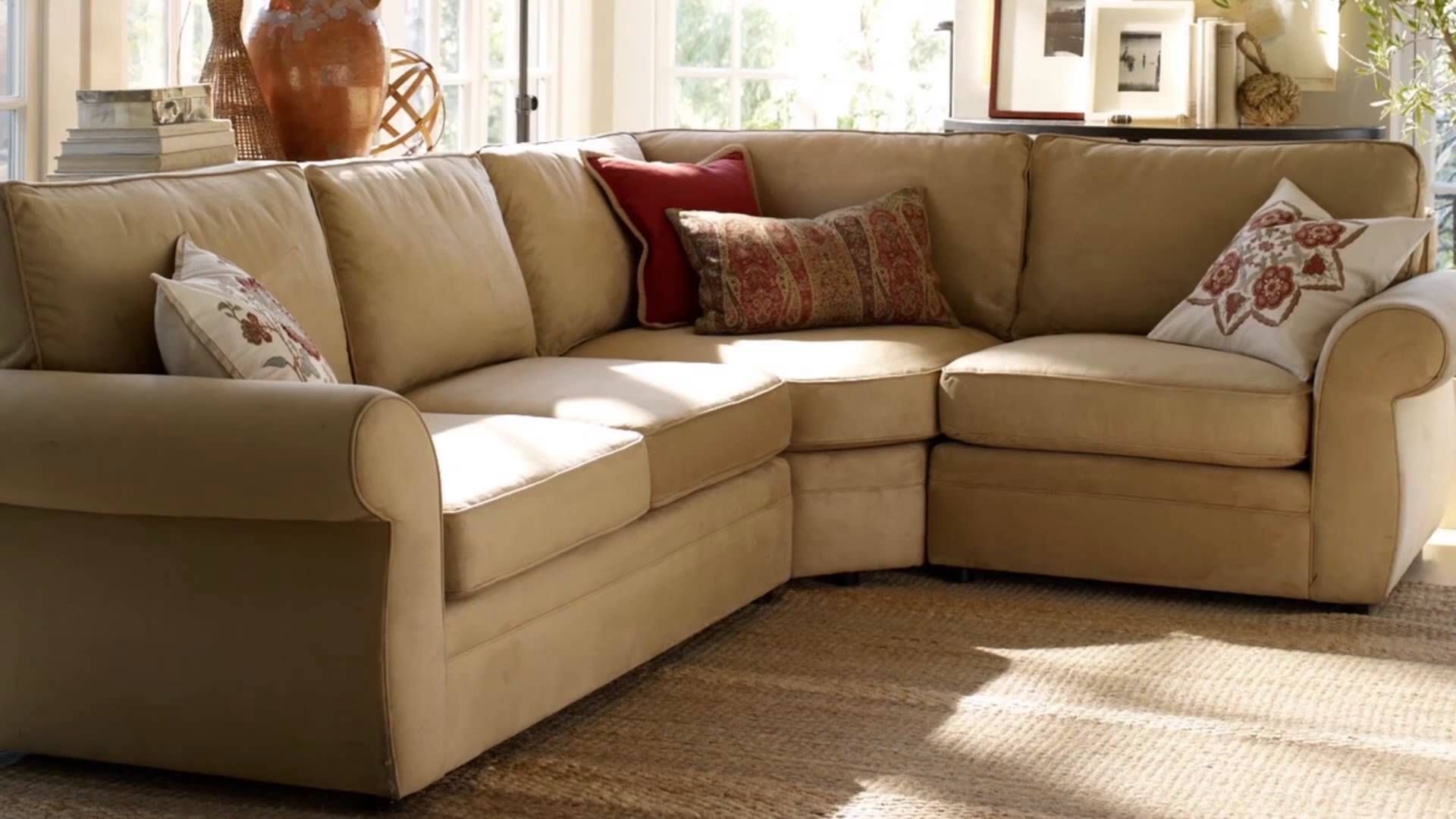 Performance Upholstery Fabric | Pottery Barn – Youtube Regarding Tweed Fabric Sofas (View 15 of 30)
