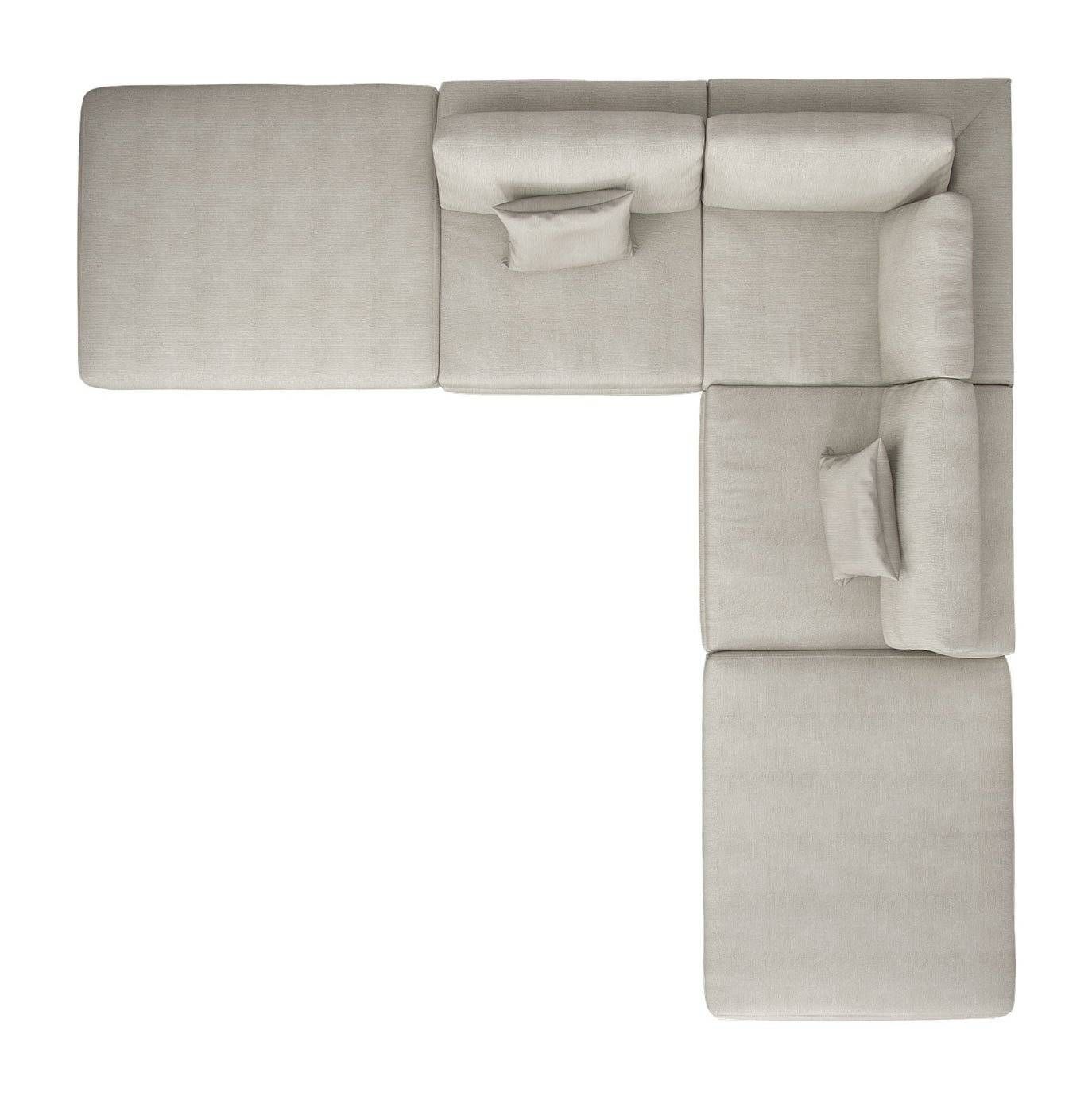 Perry Armless Corner Sectional Sofa Moonbeammodloft In Armless Sectional Sofa (View 8 of 30)