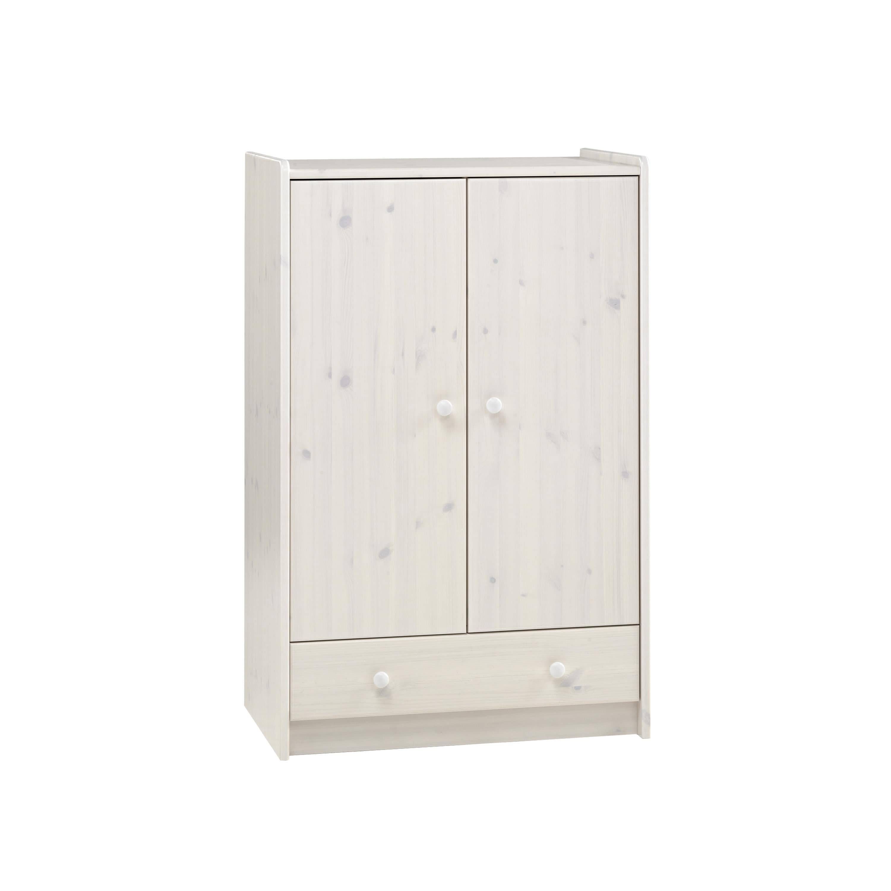 Popsicle Whitewash Low Wardrobe – Free Shipping Today – Overstock With Whitewash Wardrobes (View 6 of 15)