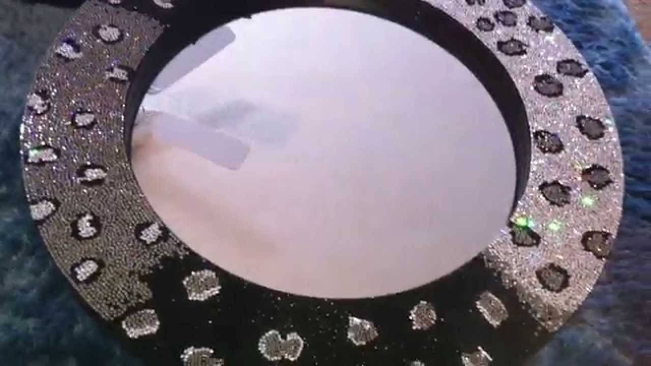 Poshlifebling Swarovski Crystal Elements Custom Black & White Intended For Swarovski Mirrors (View 4 of 25)