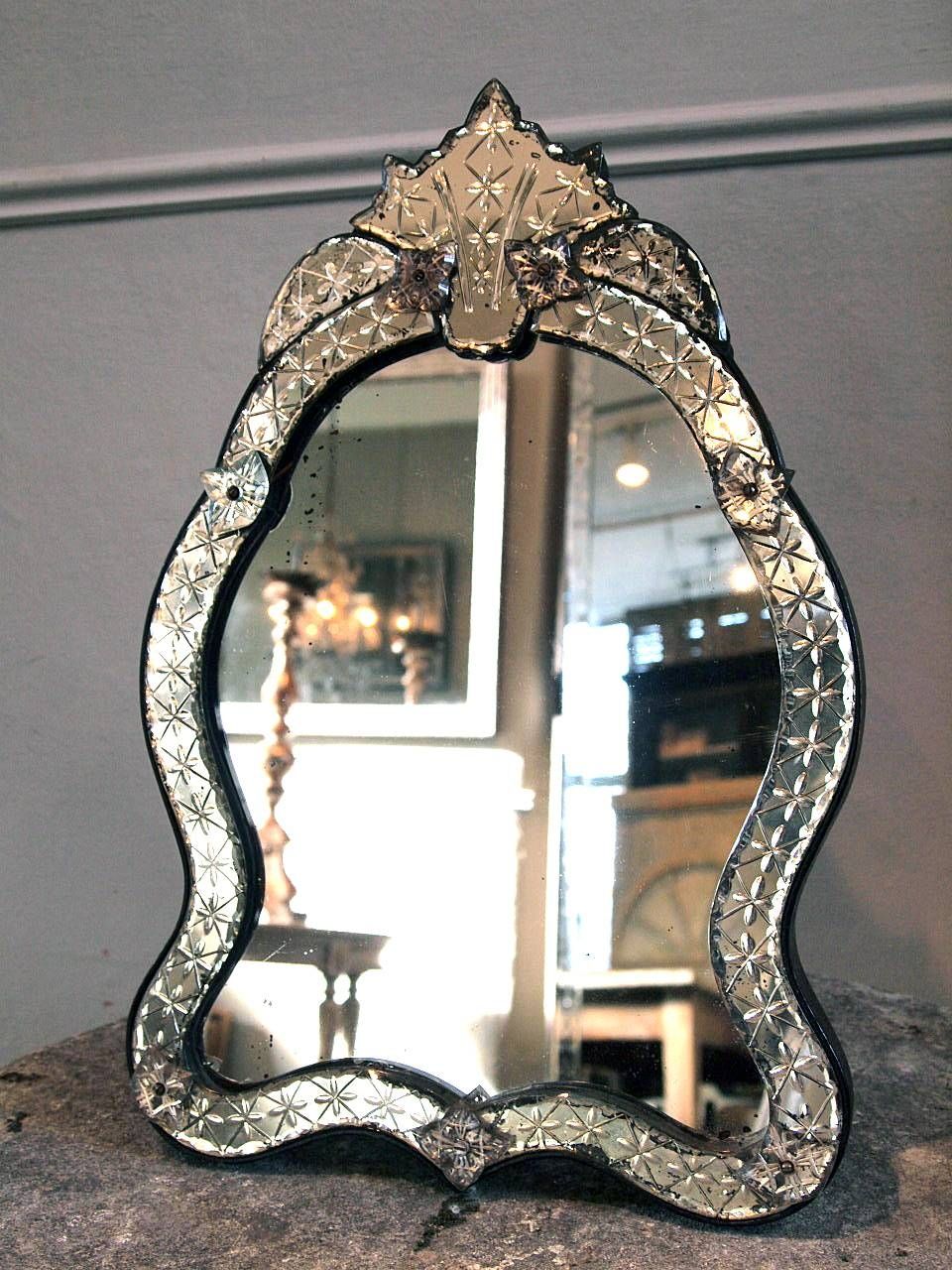 Pretty Venetian Mirror › Puckhaber Decorative Antiques Throughout Small Venetian Mirrors (Photo 5 of 25)