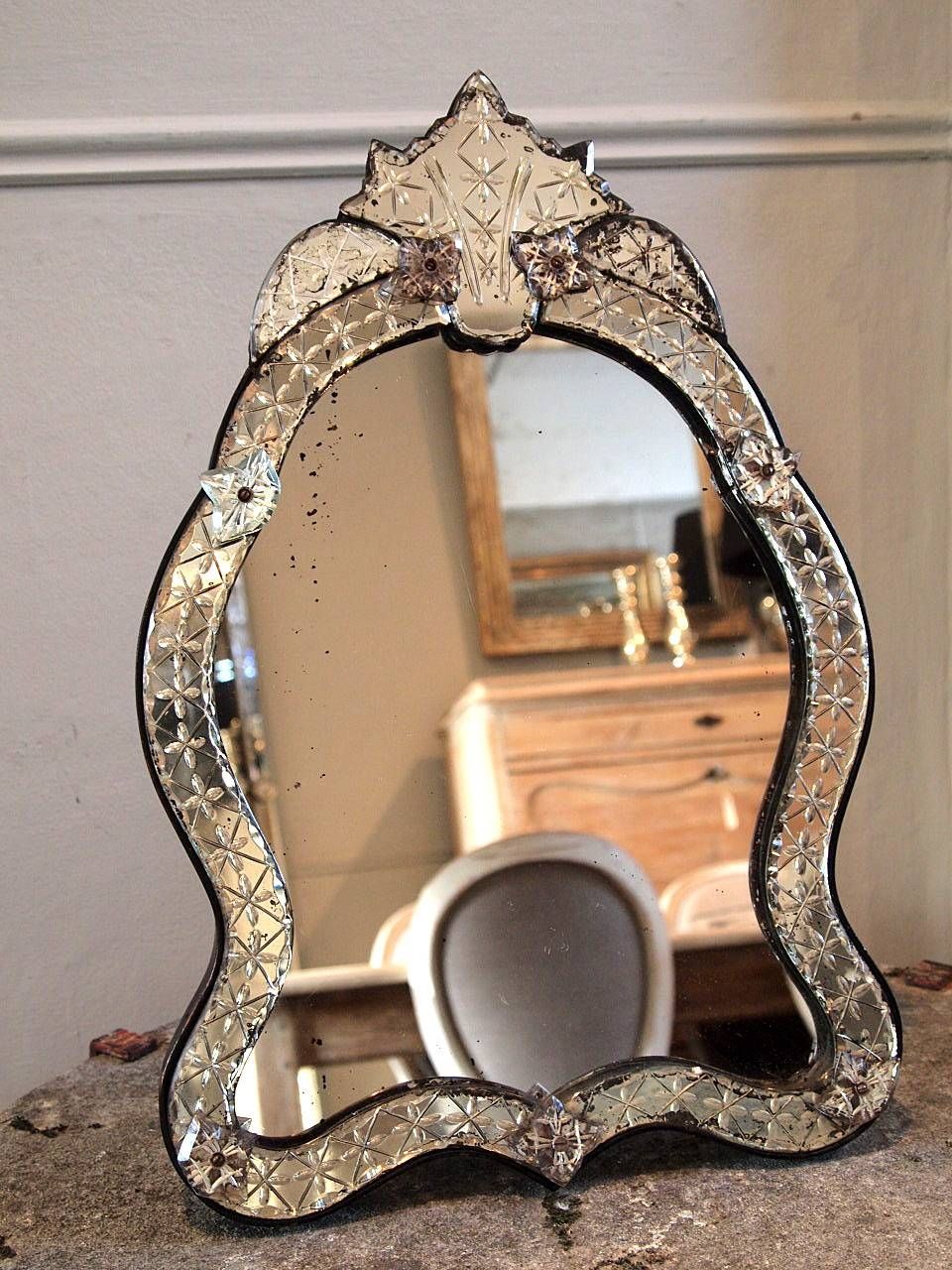 Pretty Venetian Mirror › Puckhaber Decorative Antiques With Regard To Small Venetian Mirrors (Photo 3 of 25)