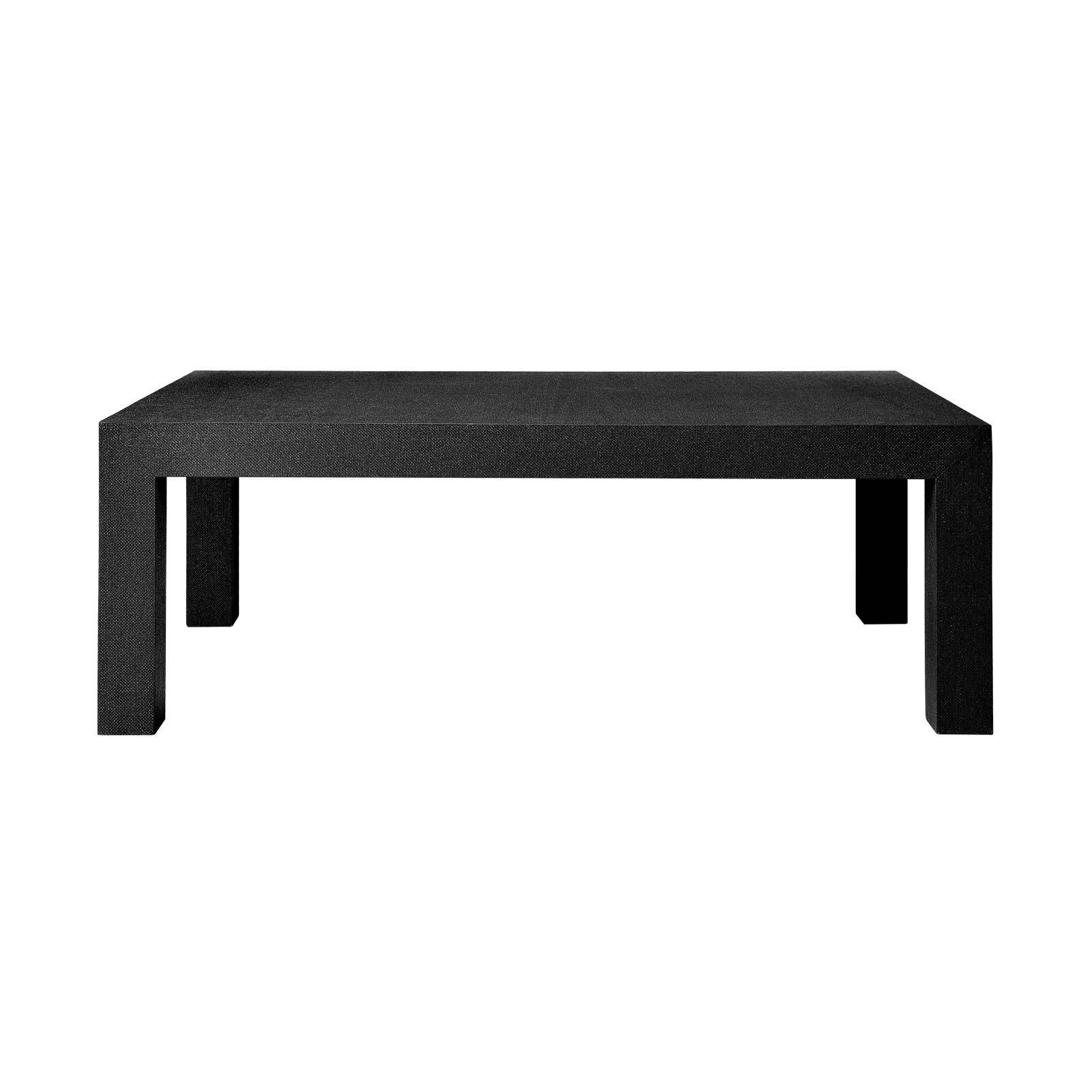 Pritam Grasscloth Coffee Table – Mecox Gardens Inside White And Black Coffee Tables (Photo 30 of 30)