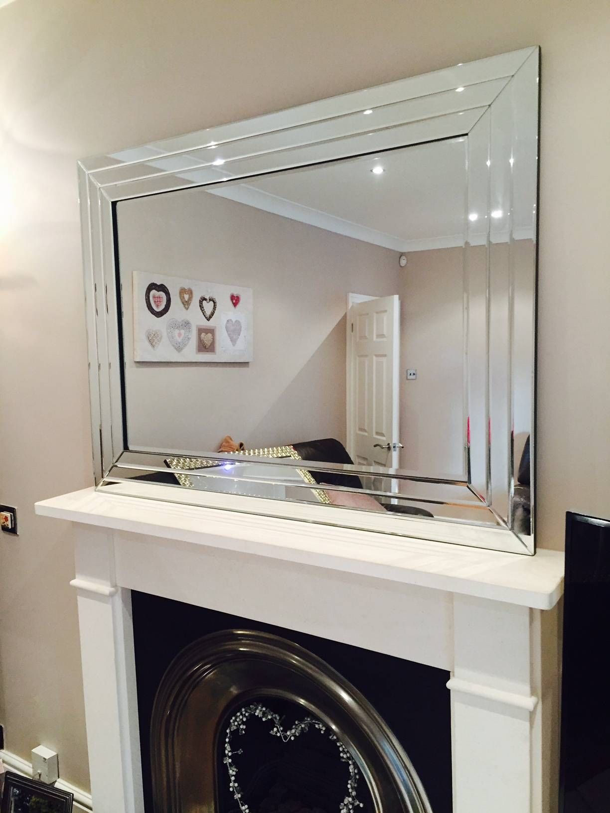 Prs Group Uk | Large Venetian Bevelled Wall Mirror 117cm X 87cm Throughout Venetian Bevelled Mirrors (View 17 of 25)