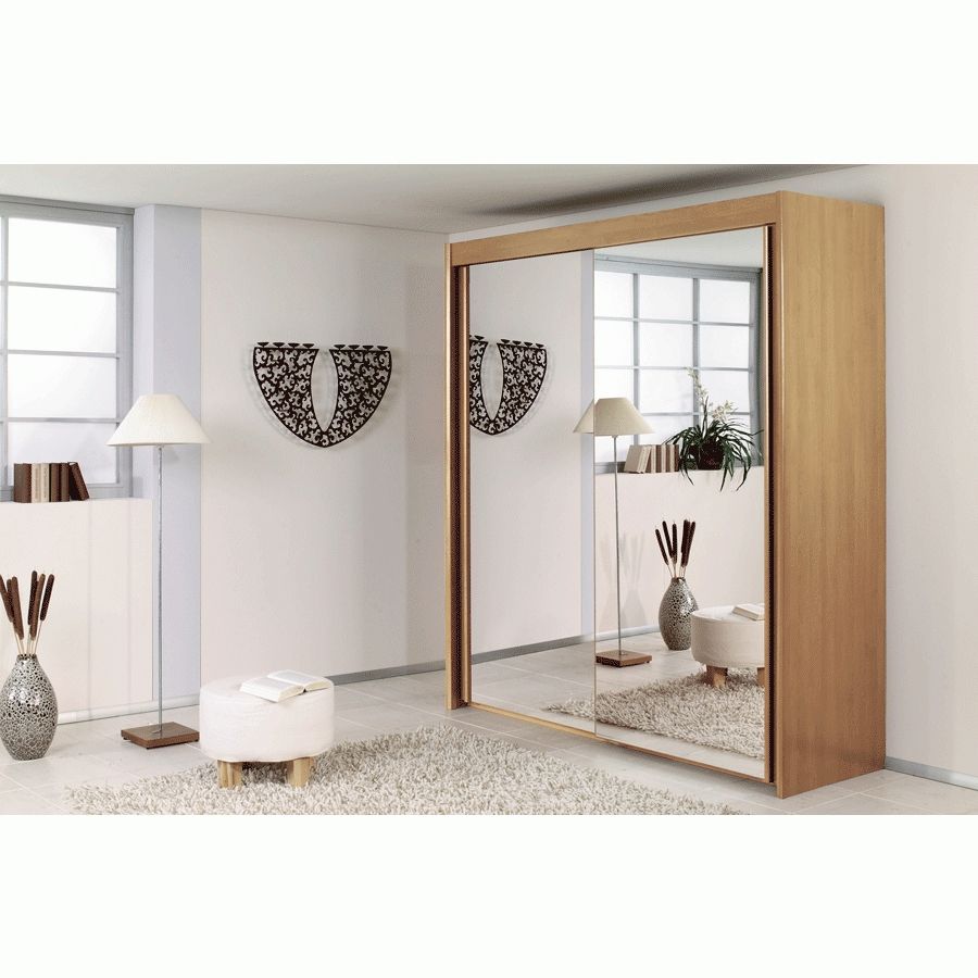 Rauch Imperial 2 Metre Mirrored Sliding Door Wardrobe – 5i06 Inside Imperial Wardrobes (View 9 of 15)