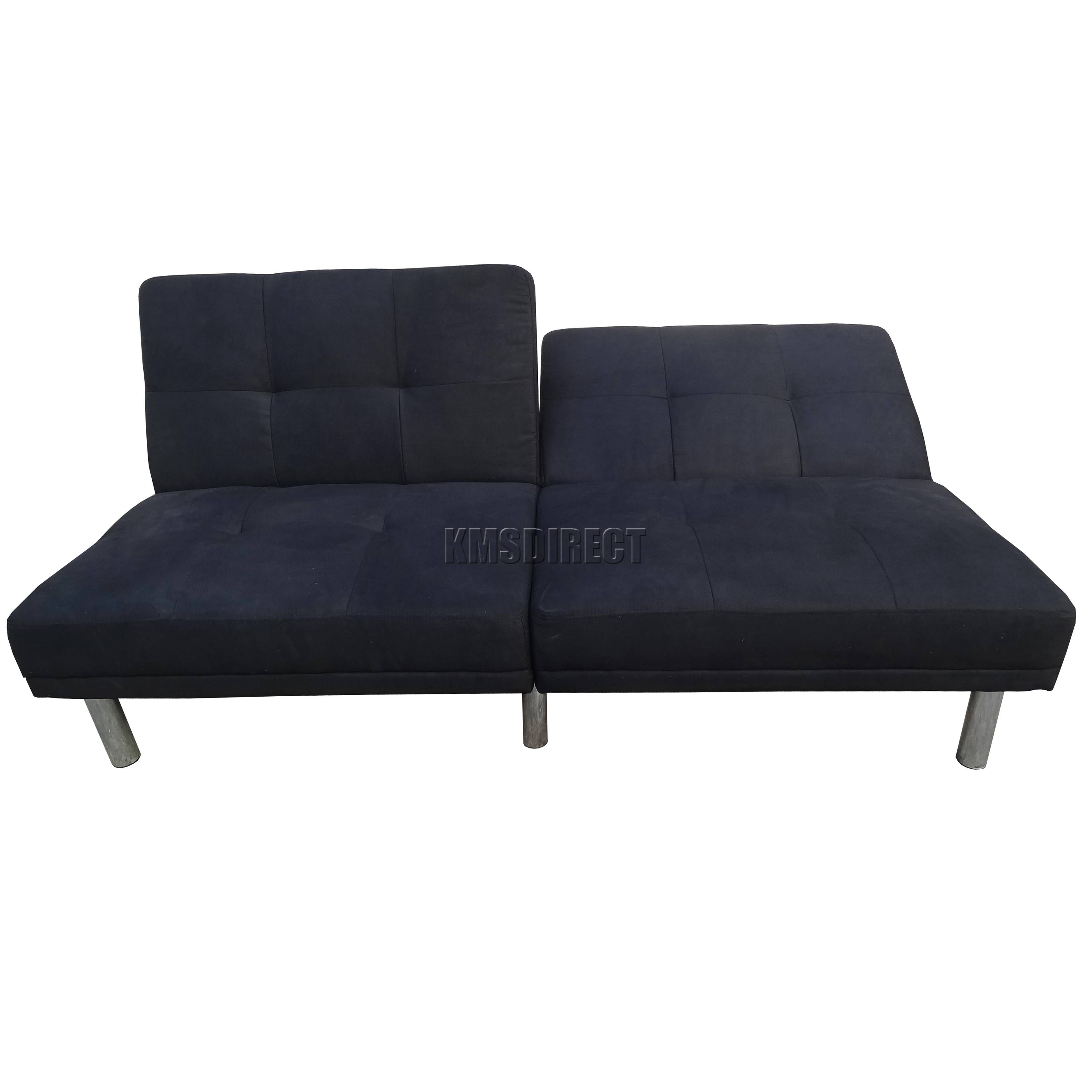 Recliner Sofa Bed – Gallery Image Seniorhomes Pertaining To Faux Suede Sofa Bed (View 24 of 25)