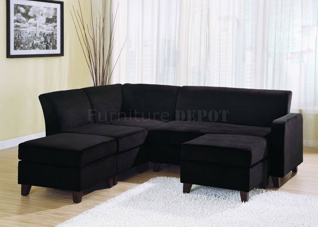 Red Microfiber Sectional Sofa – S3net – Sectional Sofas Sale With Red Black Sectional Sofa (View 17 of 30)