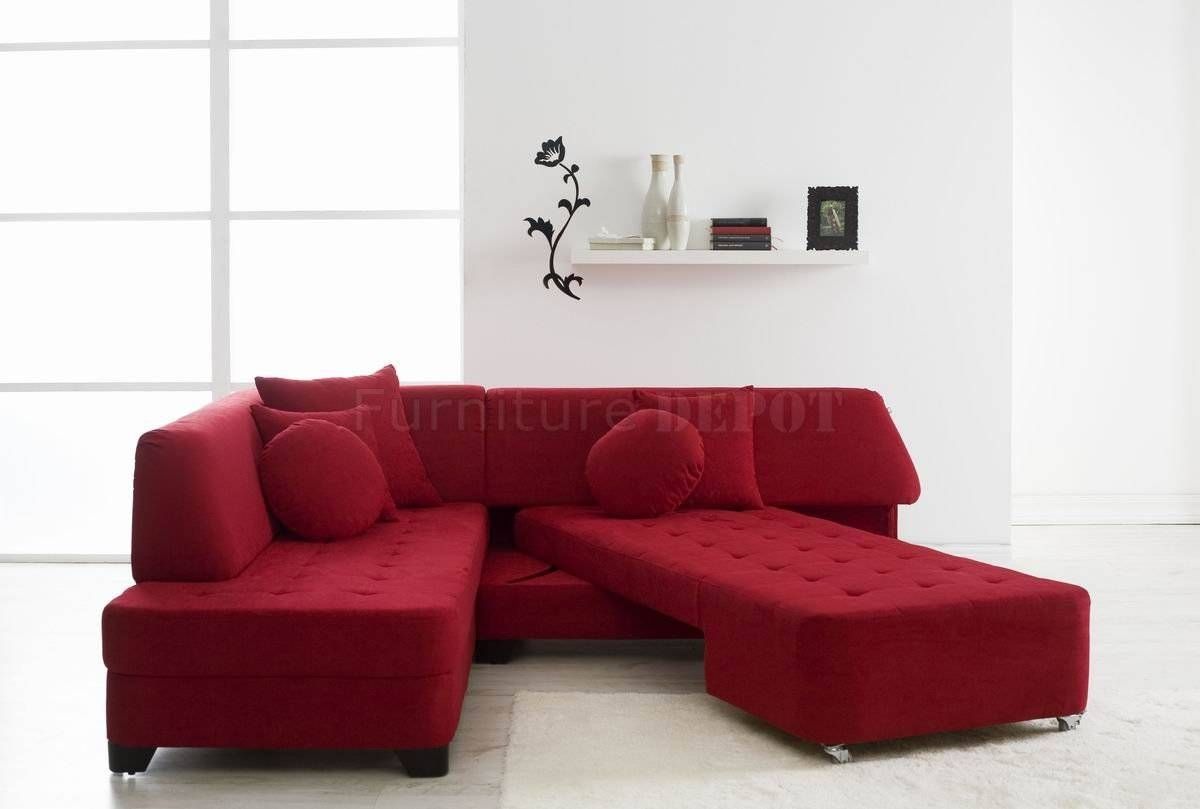 Red Sectional Sleeper Sofa – Cleanupflorida Pertaining To Red Sleeper Sofa (View 1 of 30)