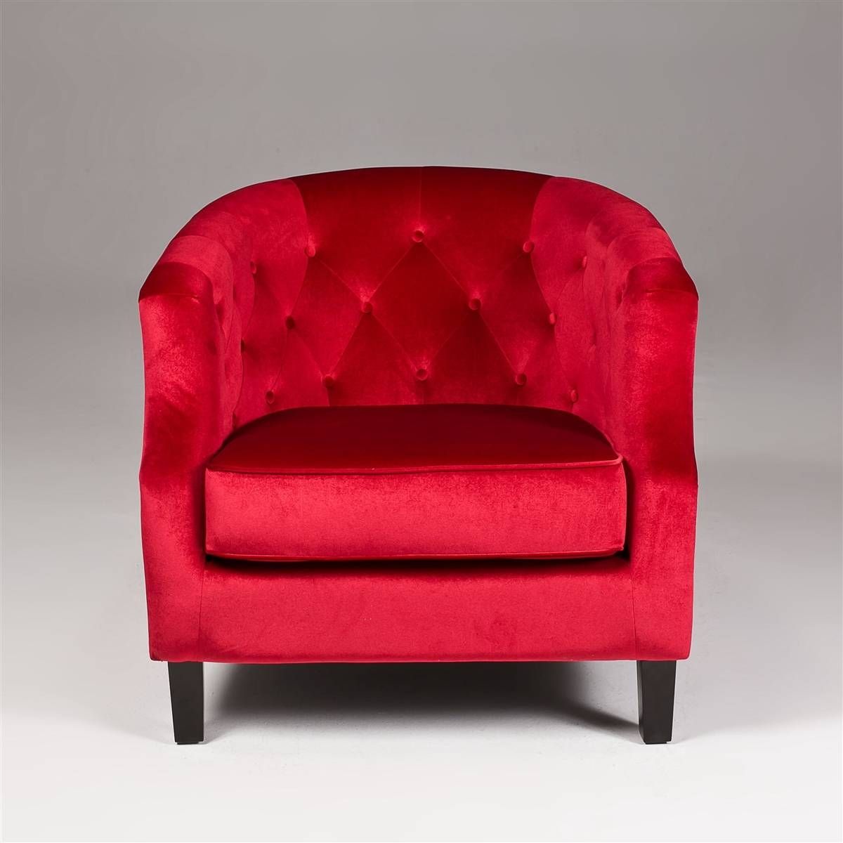 Featured Photo of 2024 Latest Red Sofa Chairs