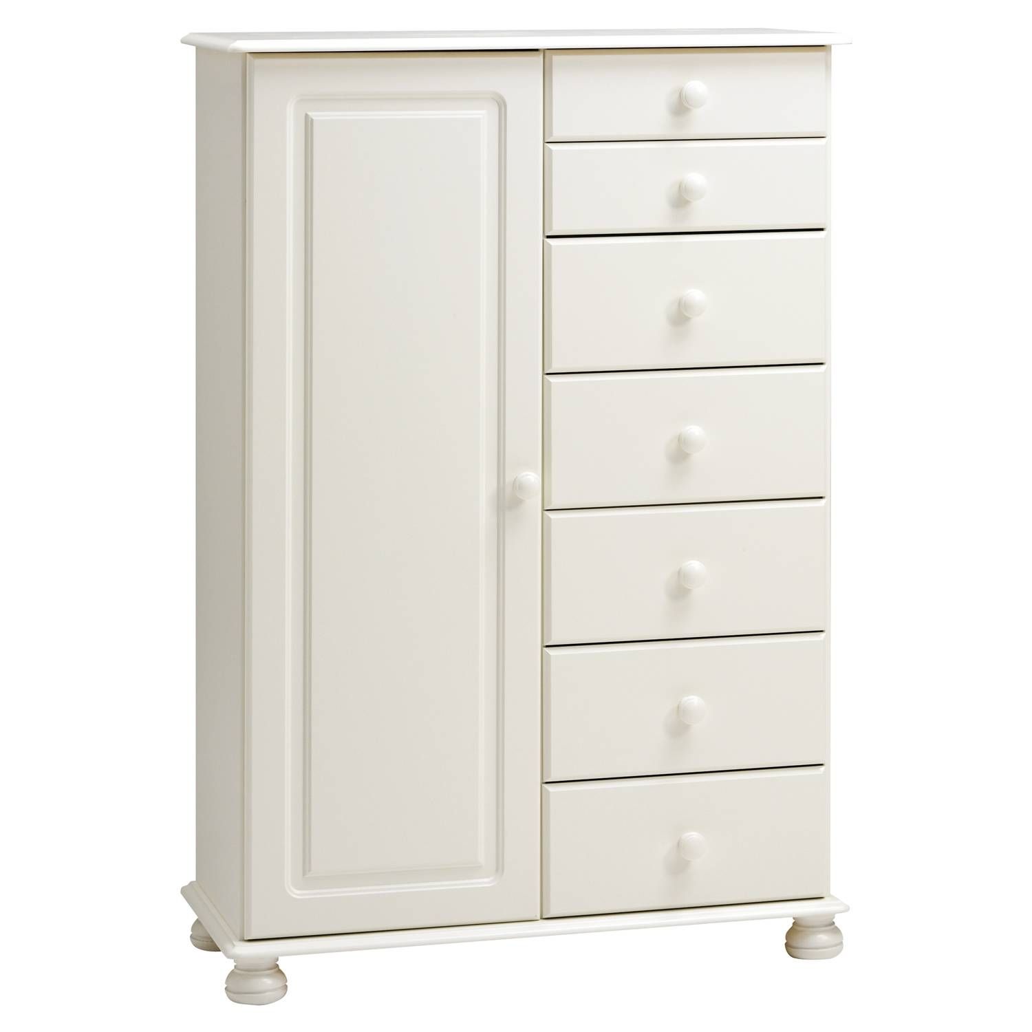 Richmond 3 Door 4 Drawer Wardrobe White – Simply Furniture Throughout Richmond Wardrobes (View 4 of 15)