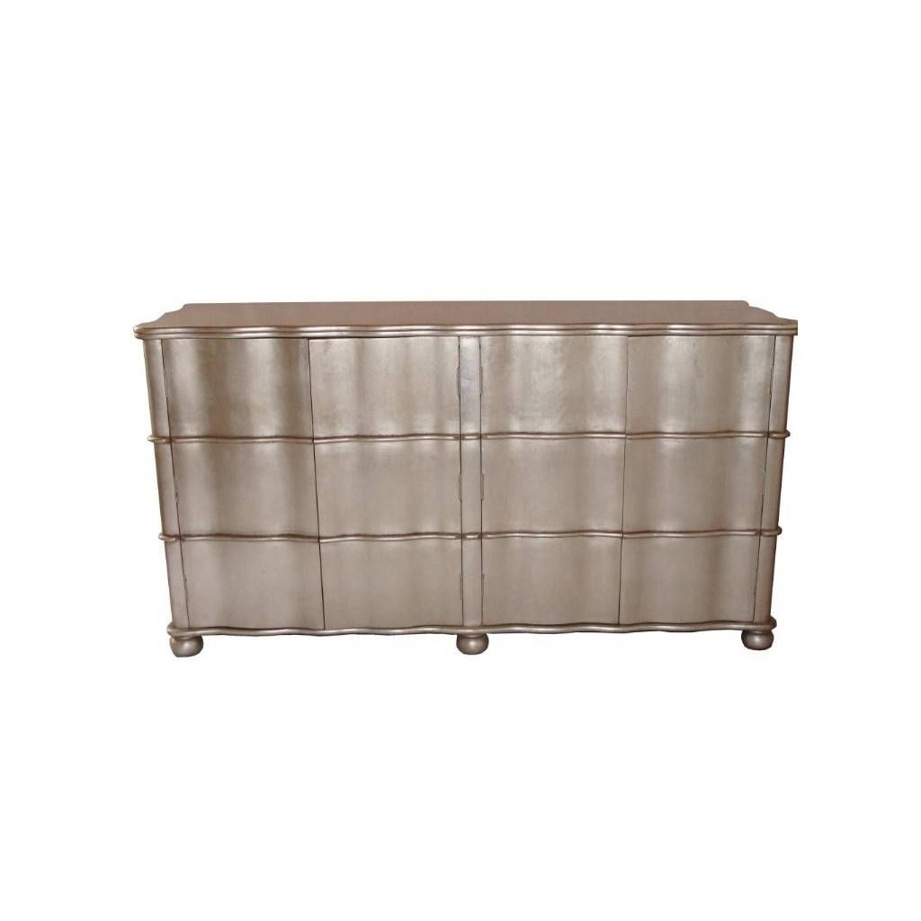 Ripple Sideboard Silver | Sideboards & Consoles | Sideboards And Regarding Silver Sideboards (View 27 of 30)