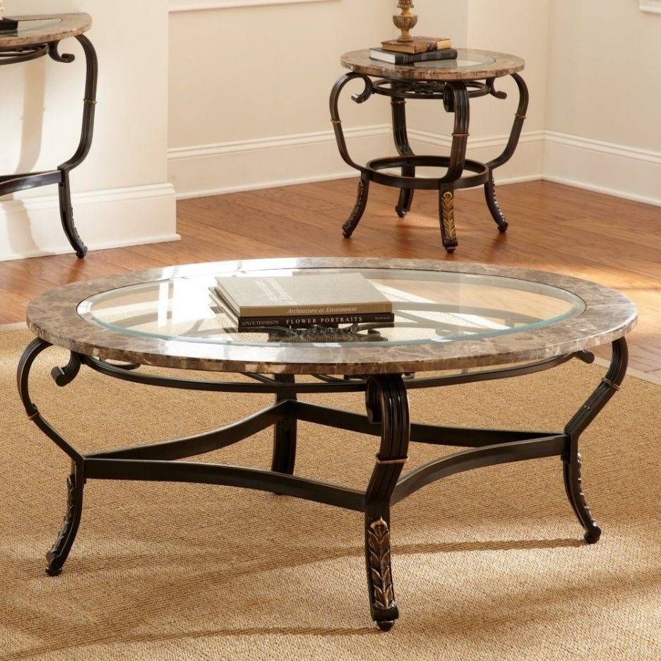 Round Metal Coffee Table With Glass Top – Jericho Mafjar Project For Metal Coffee Tables With Glass Top (View 15 of 31)