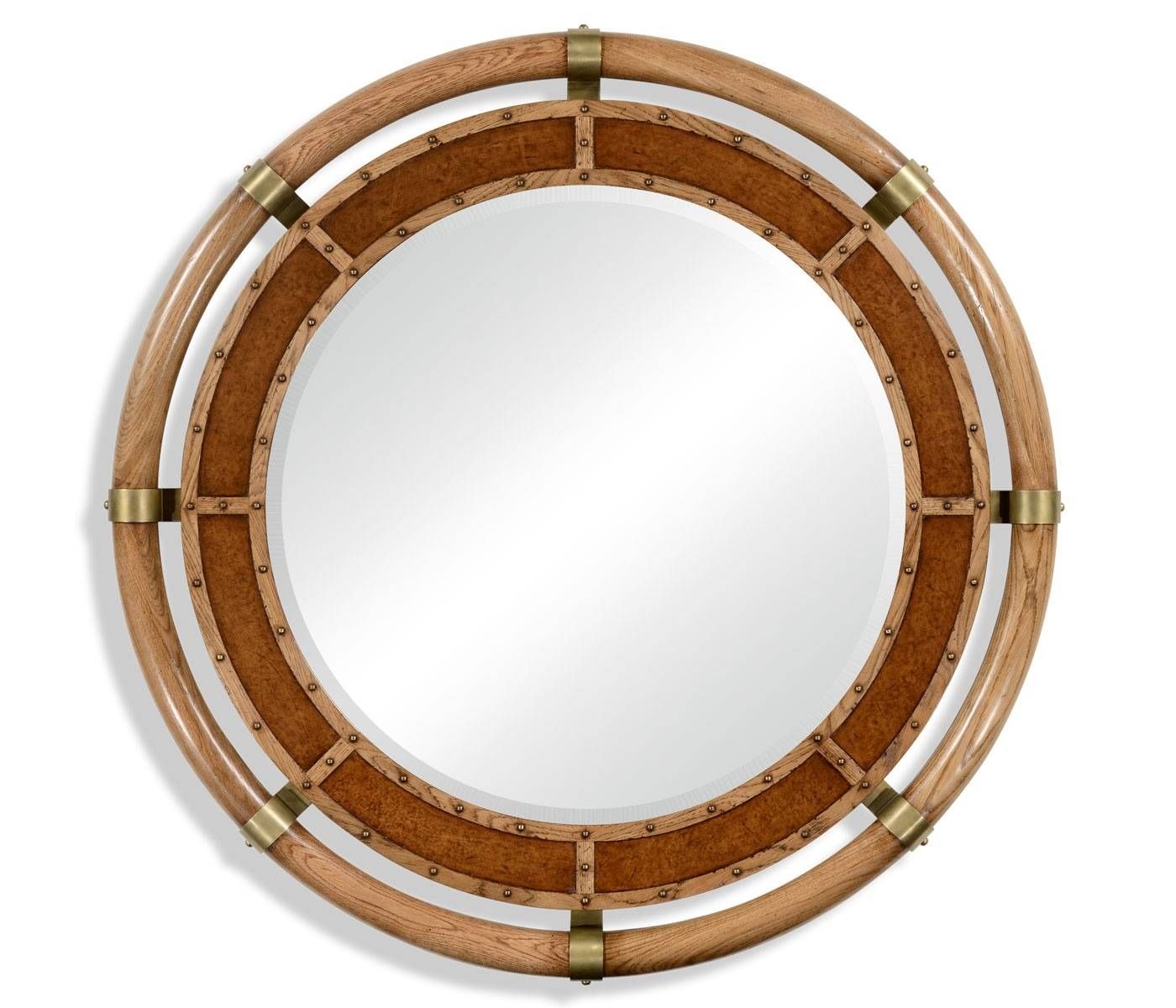 Round Nautical Mirror Images – Reverse Search Intended For Leather Round Mirrors (View 11 of 25)