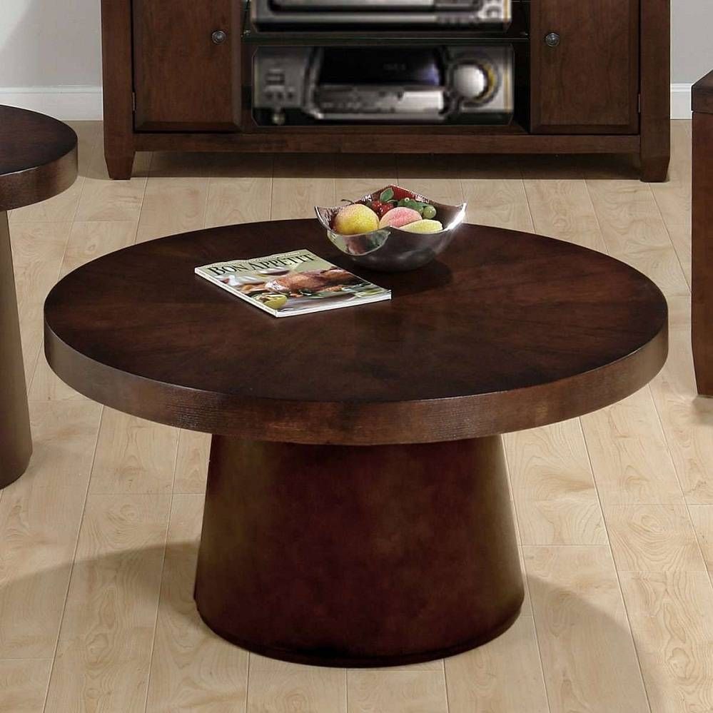 Round Rustic Coffee Table Glass : Attractive Round Rustic Coffee Pertaining To Large Low Rustic Coffee Tables (Photo 25 of 30)