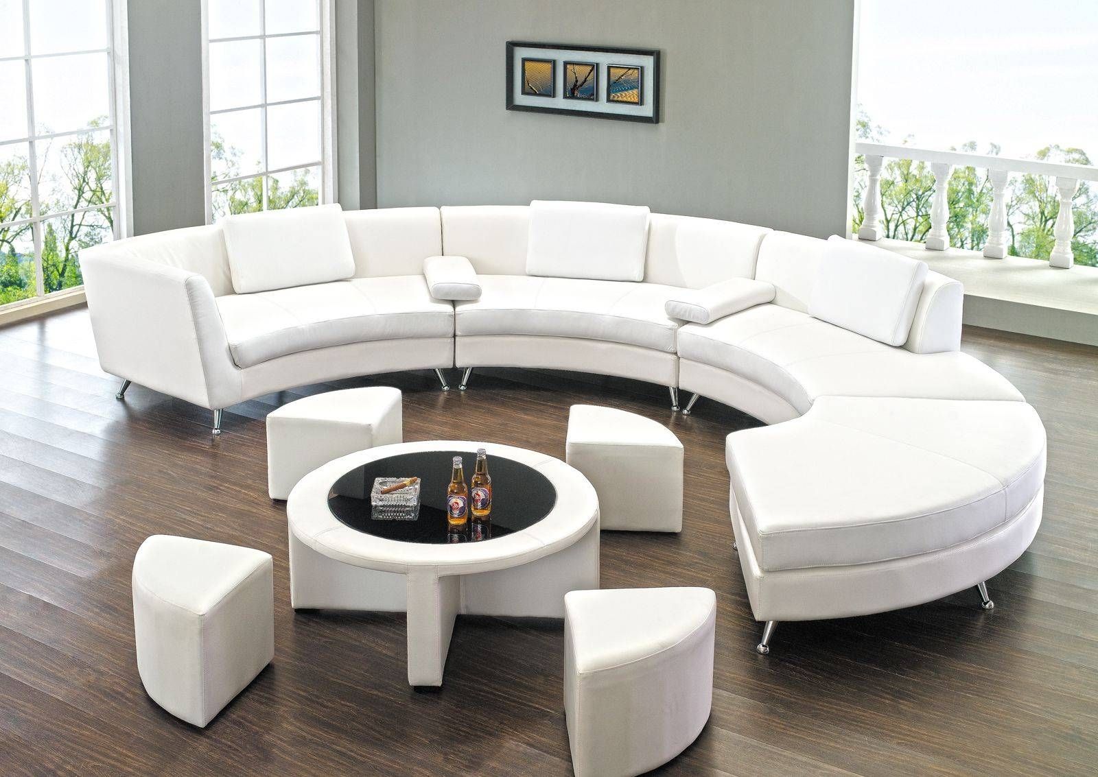Round Sectional Sofa For Unique Seating Alternative – Traba Homes In Round Sectional Sofa (View 4 of 30)