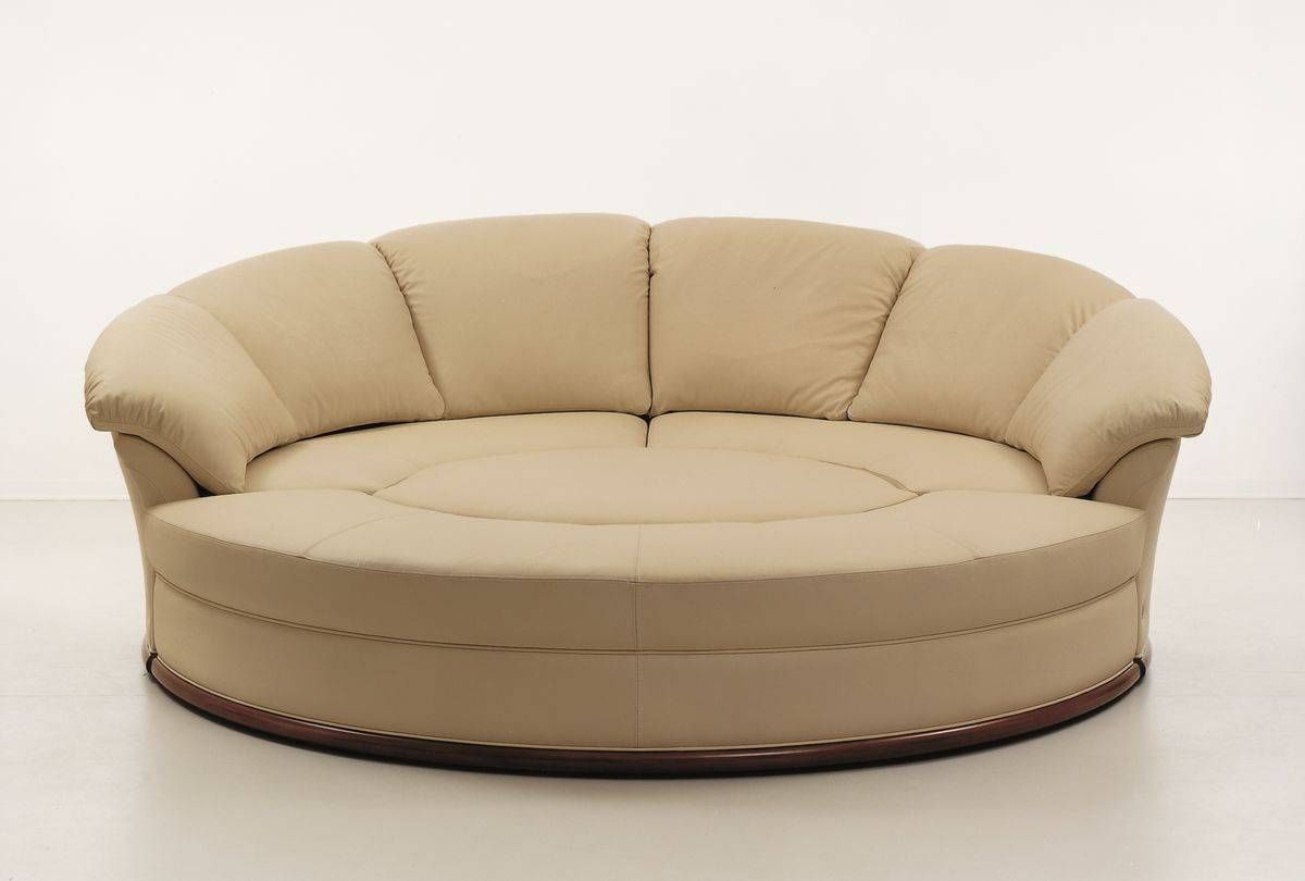 Round Sofa Sofas And Loveseats Sectional Chair Ashley Furniture Intended For Rounded Sofa (View 3 of 25)