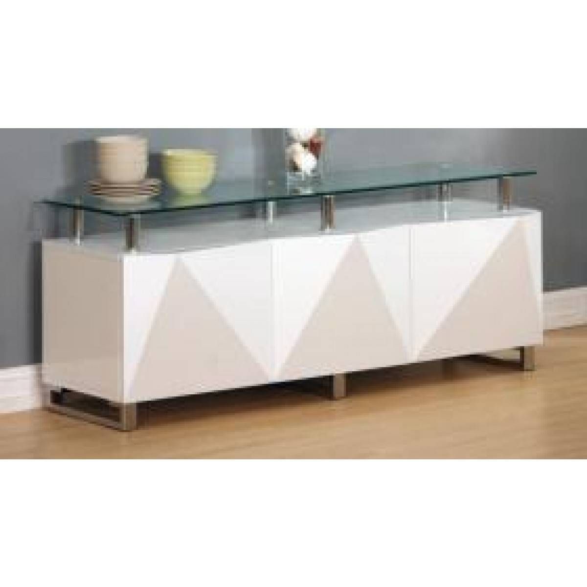 Rowley White High Gloss Sideboard 3 Doors – Sideboards And With Regard To White High Gloss Sideboards (View 13 of 30)
