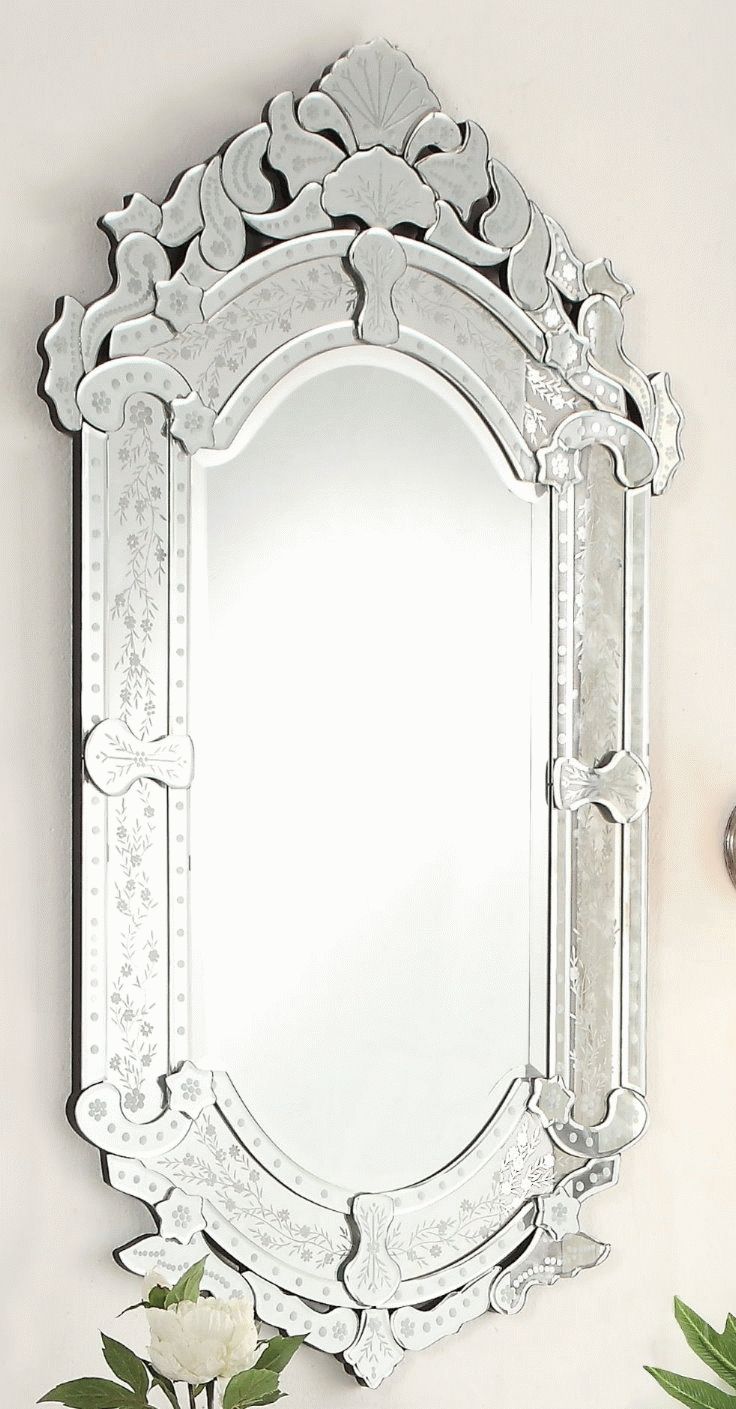 Rozzano 27 Inch Venetian Style Wall Mirror Ym 708 2747 Pertaining To Venetian Style Wall Mirrors (Photo 11 of 25)
