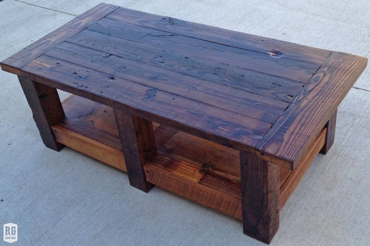 Rustic Coffee Table Plans – Rustic Coffee Table Plans, Rustic Within Elegant Rustic Coffee Tables (View 18 of 30)