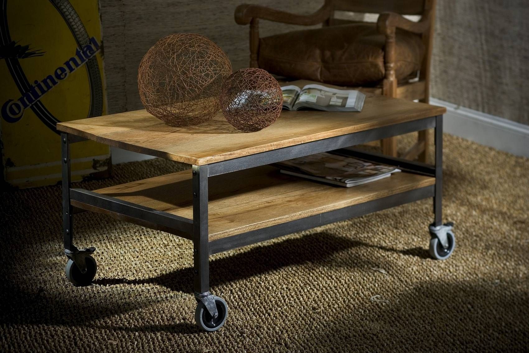 Rustic Farmhouse Coffee Table Ideas Intended For Rustic Coffee Tables With Bottom Shelf (Photo 29 of 30)