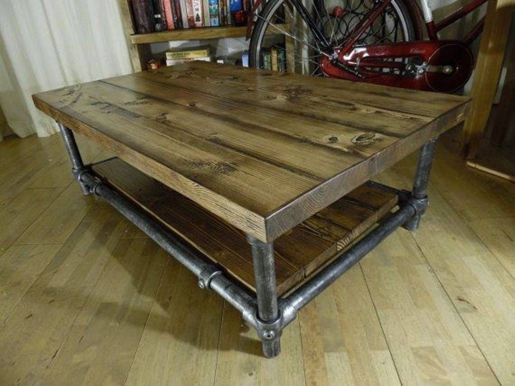 Rustic Industrial Coffee Table Decor Ideas | Tedxumkc Decoration For Low Industrial Coffee Tables (View 16 of 30)