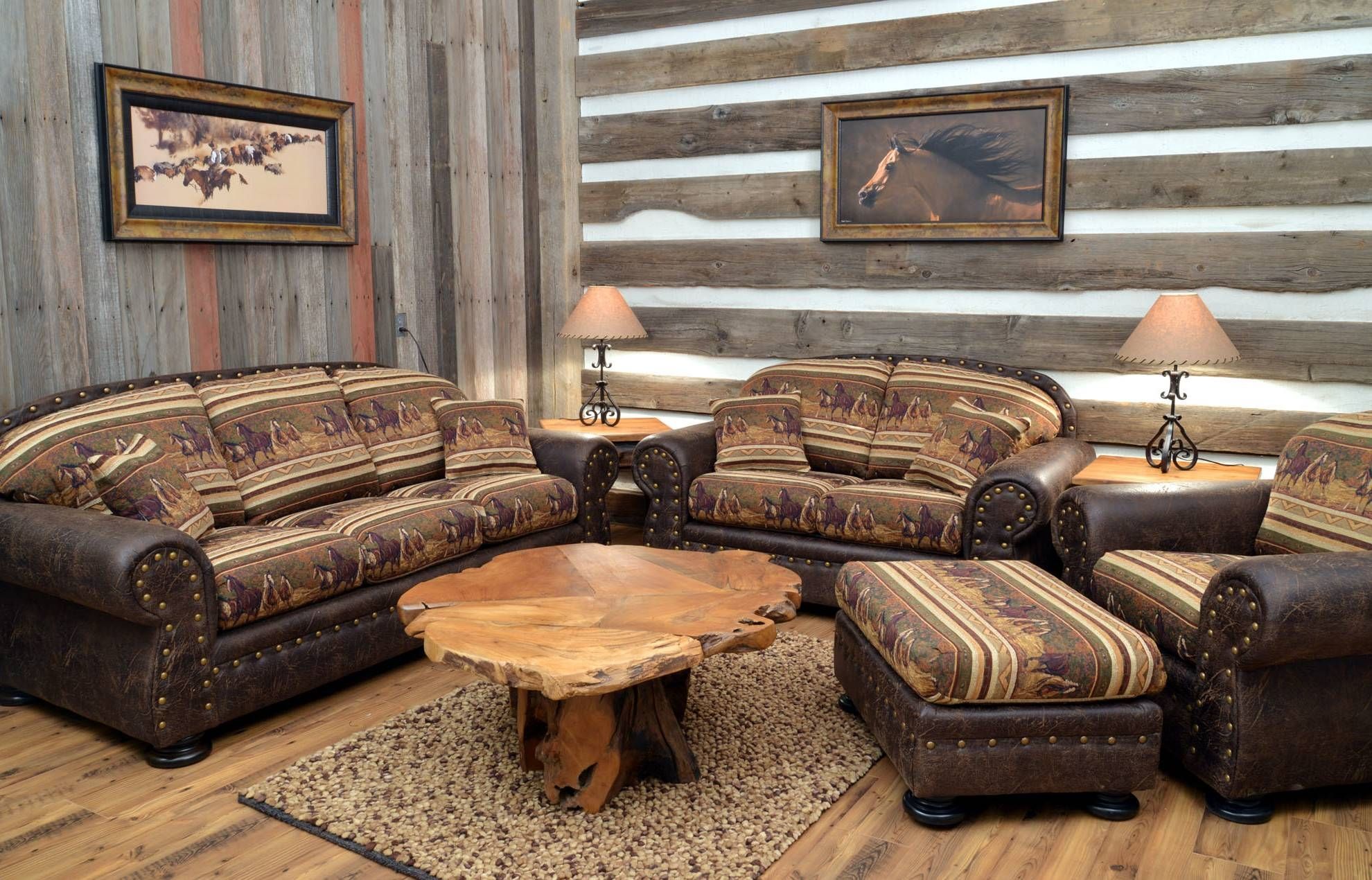 Rustic Style Sofas | Tehranmix Decoration Inside Western Style Sectional Sofas (View 7 of 30)