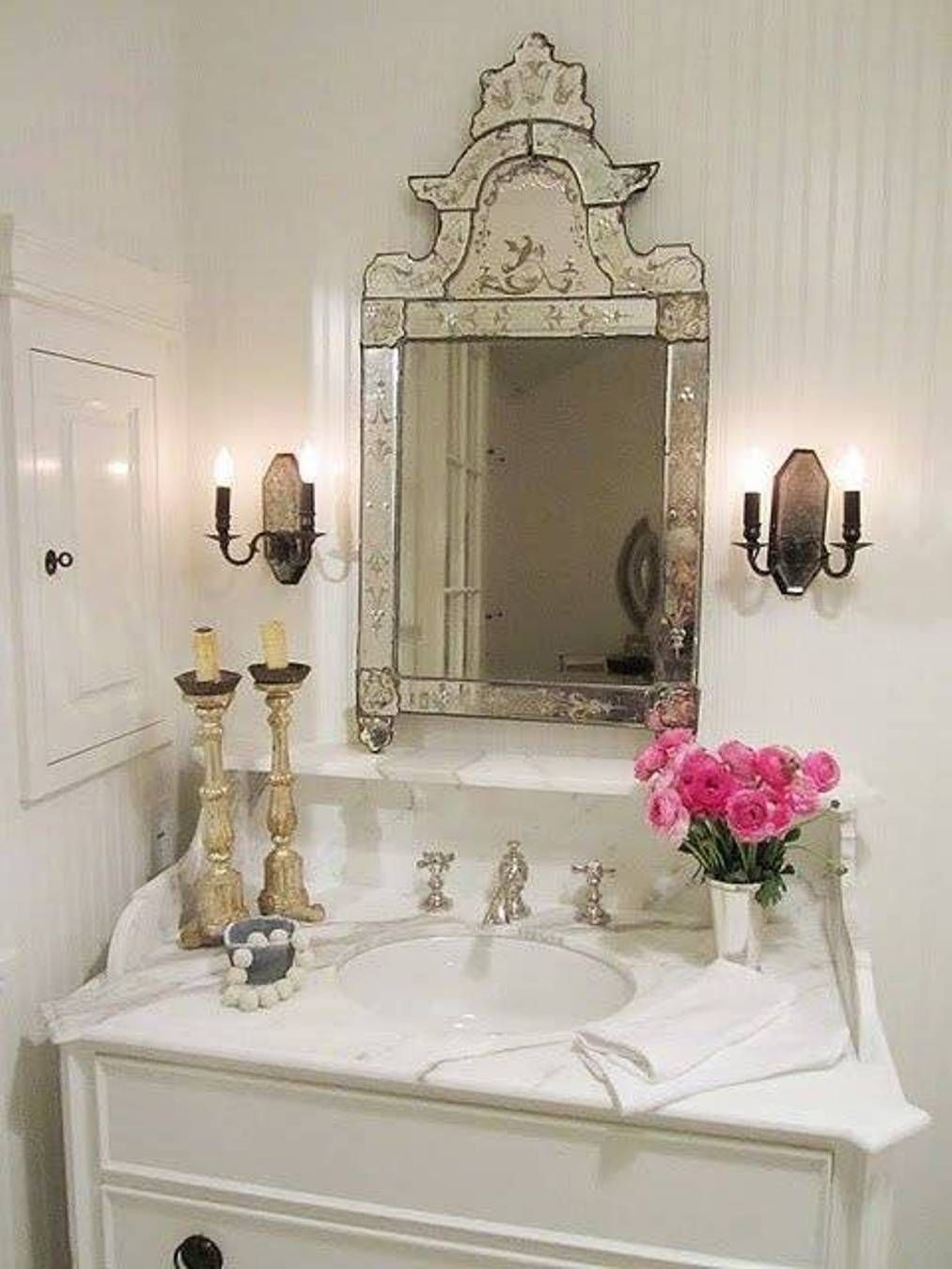 Shabby Chic Bathroom Mirror 1 Trendy Interior Or Great Shabby Chic In Ornate Bathroom Mirrors (Photo 11 of 25)