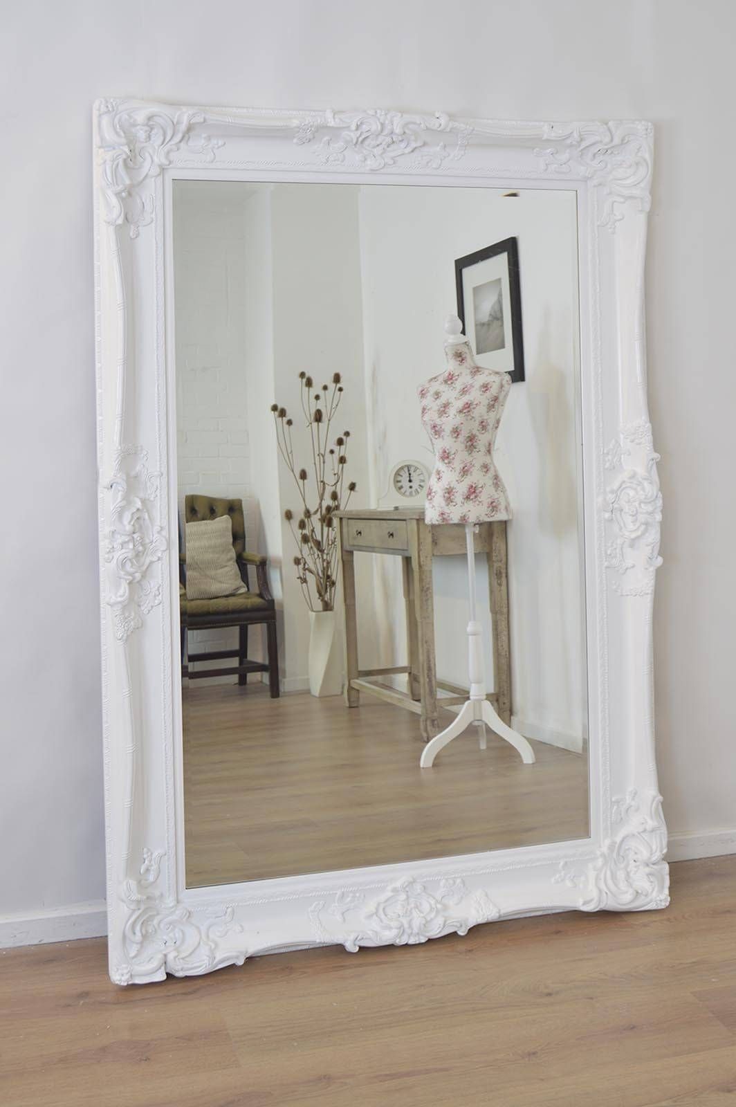 Shabby Chic Floor Standing Mirror 31 Cool Ideas For Shabby Chic Within White Antique Mirrors (View 2 of 25)