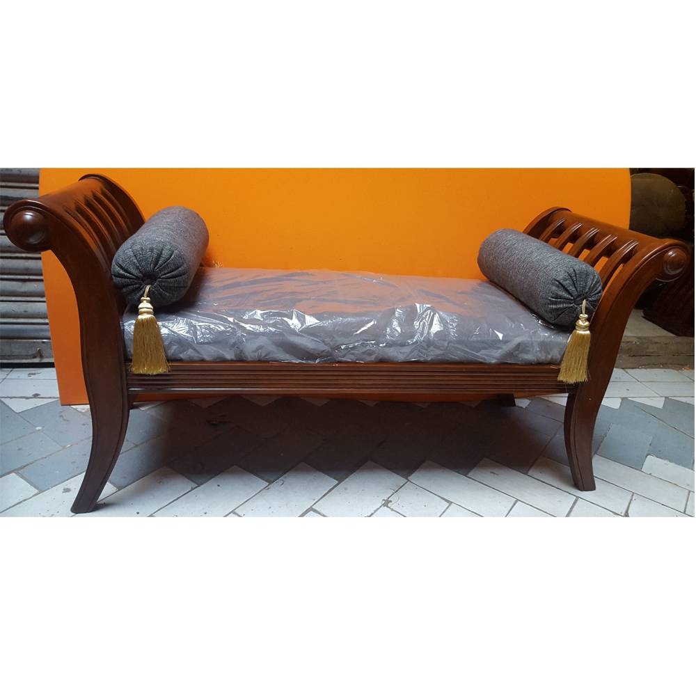 2019 Latest Backless Chaise Sofa