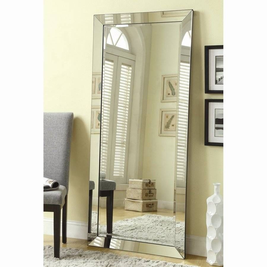 Shop Mirrors At Lowes Inside Full Length Frameless Mirrors (View 8 of 25)