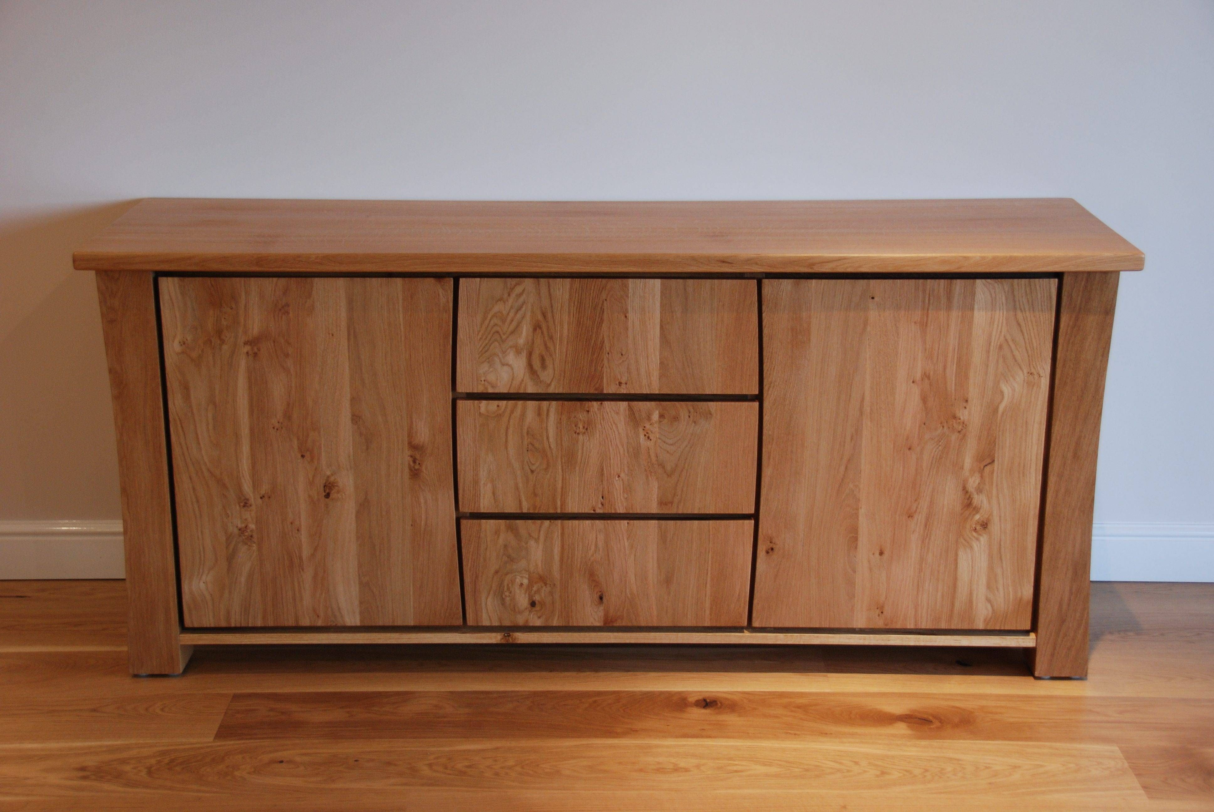 Sideboard And Tv Unit Commission | Bespokegreenoak With Regard To Sideboard Units (Photo 4 of 30)