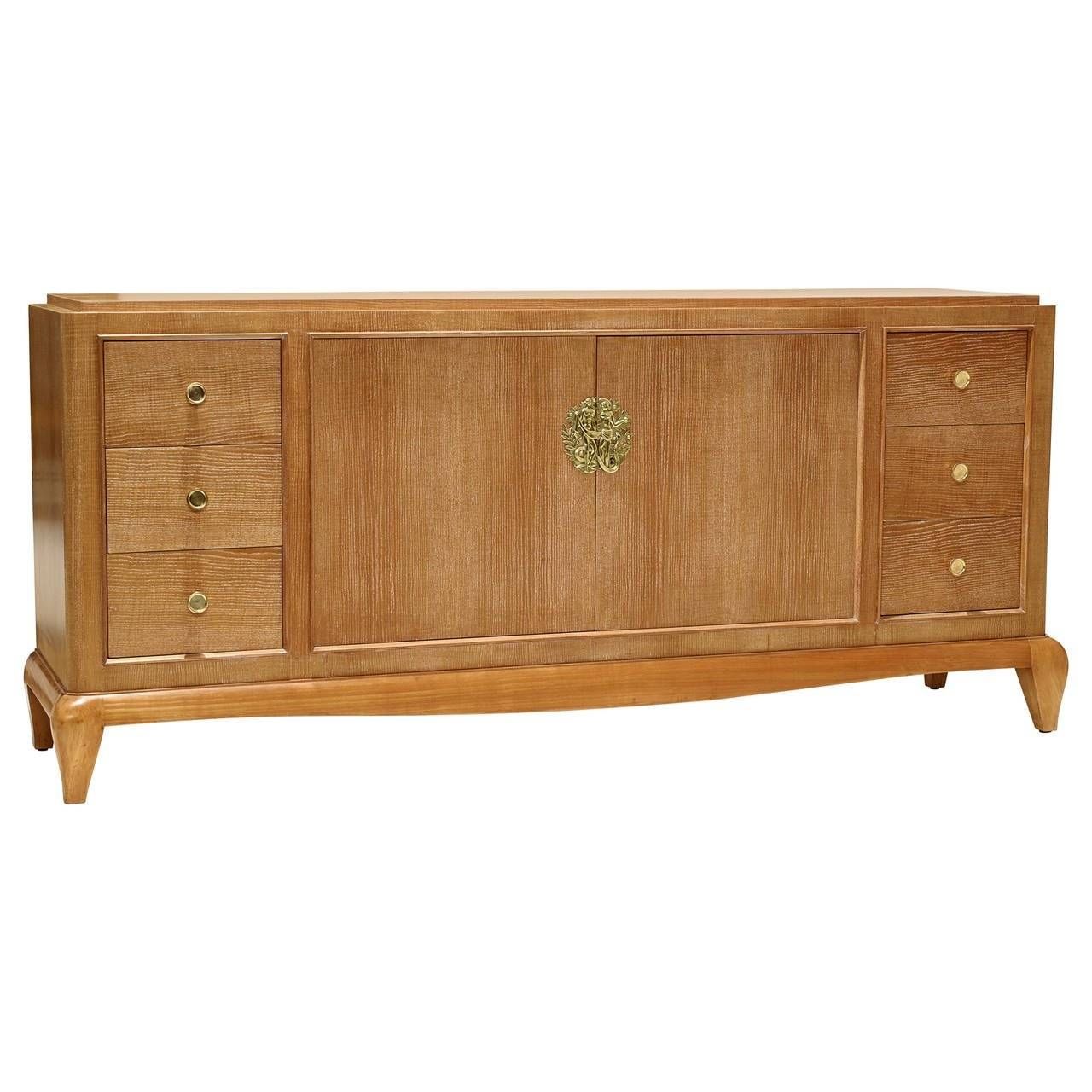 Sideboard In Limed Oak And Beechandré Arbus For Sale At 1stdibs Throughout Beech Sideboards (View 19 of 30)